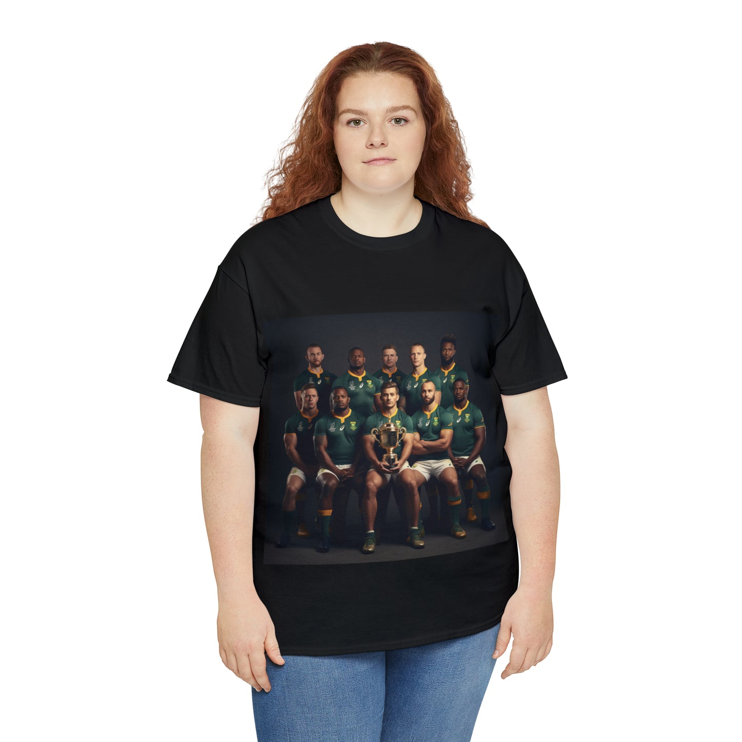 Springbok RWC photoshoot - dark shirts