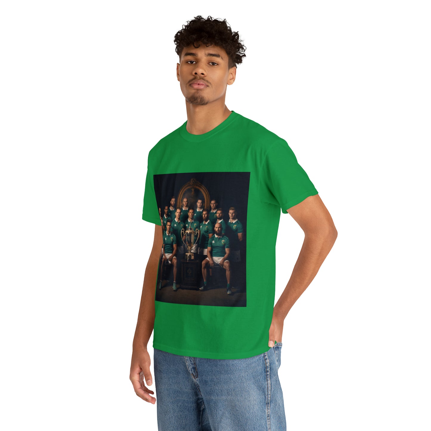 Ireland World Cup photoshoot - dark shirts