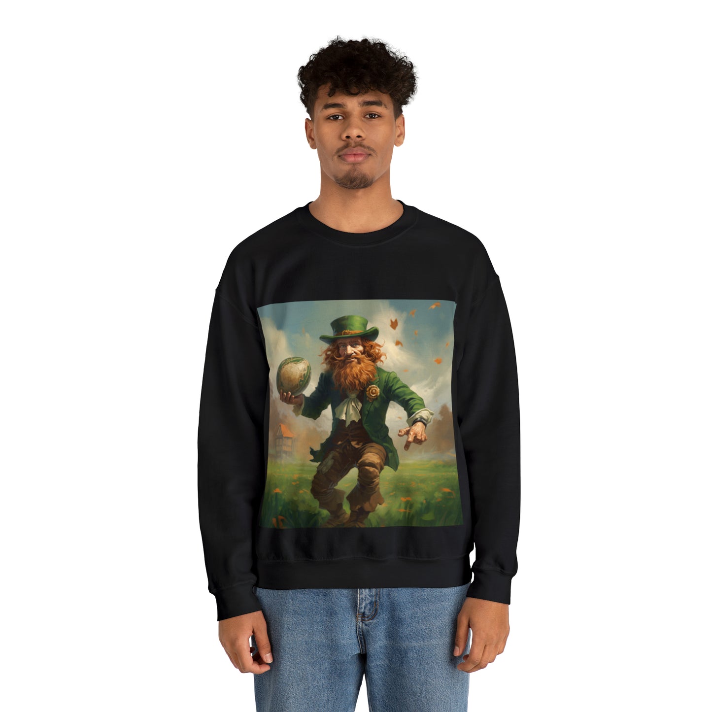 Leprechaun - black sweatshirt