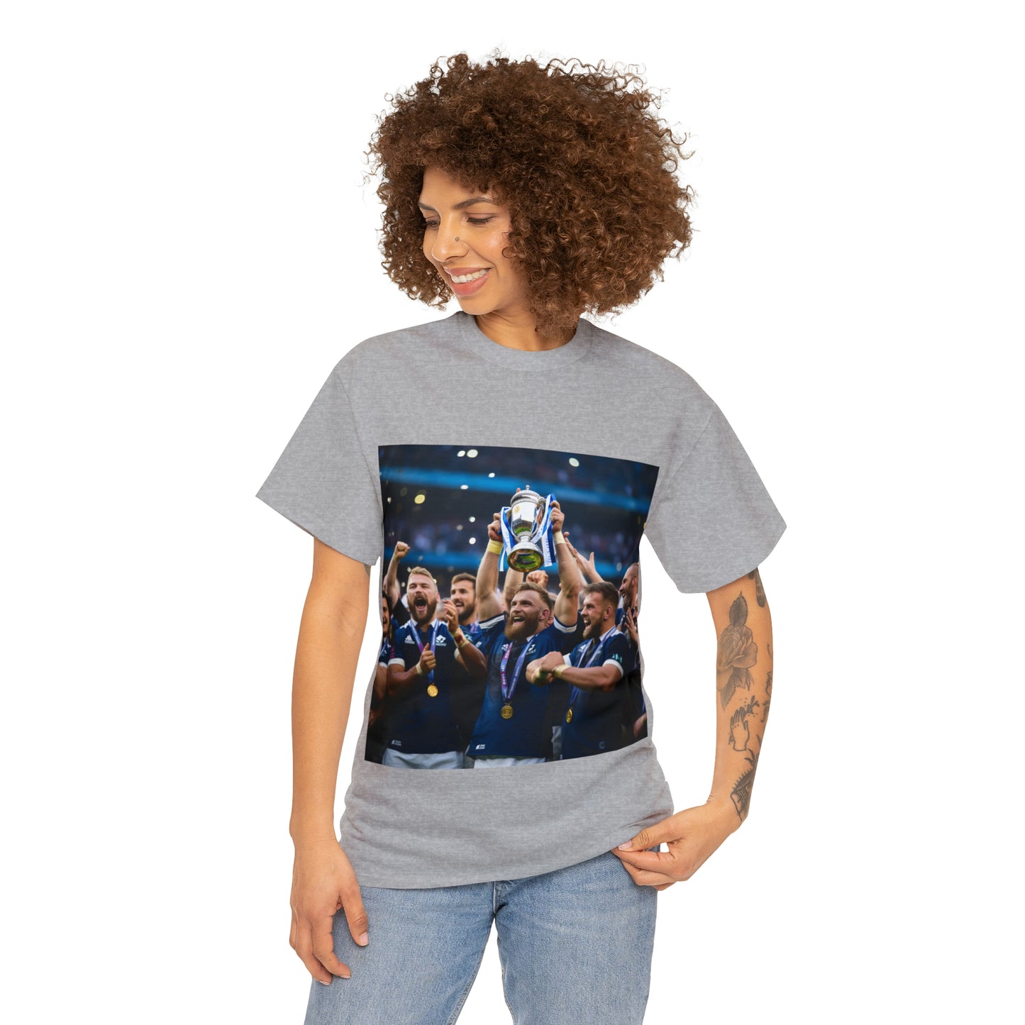 Scotland Winning RWC - light shirts