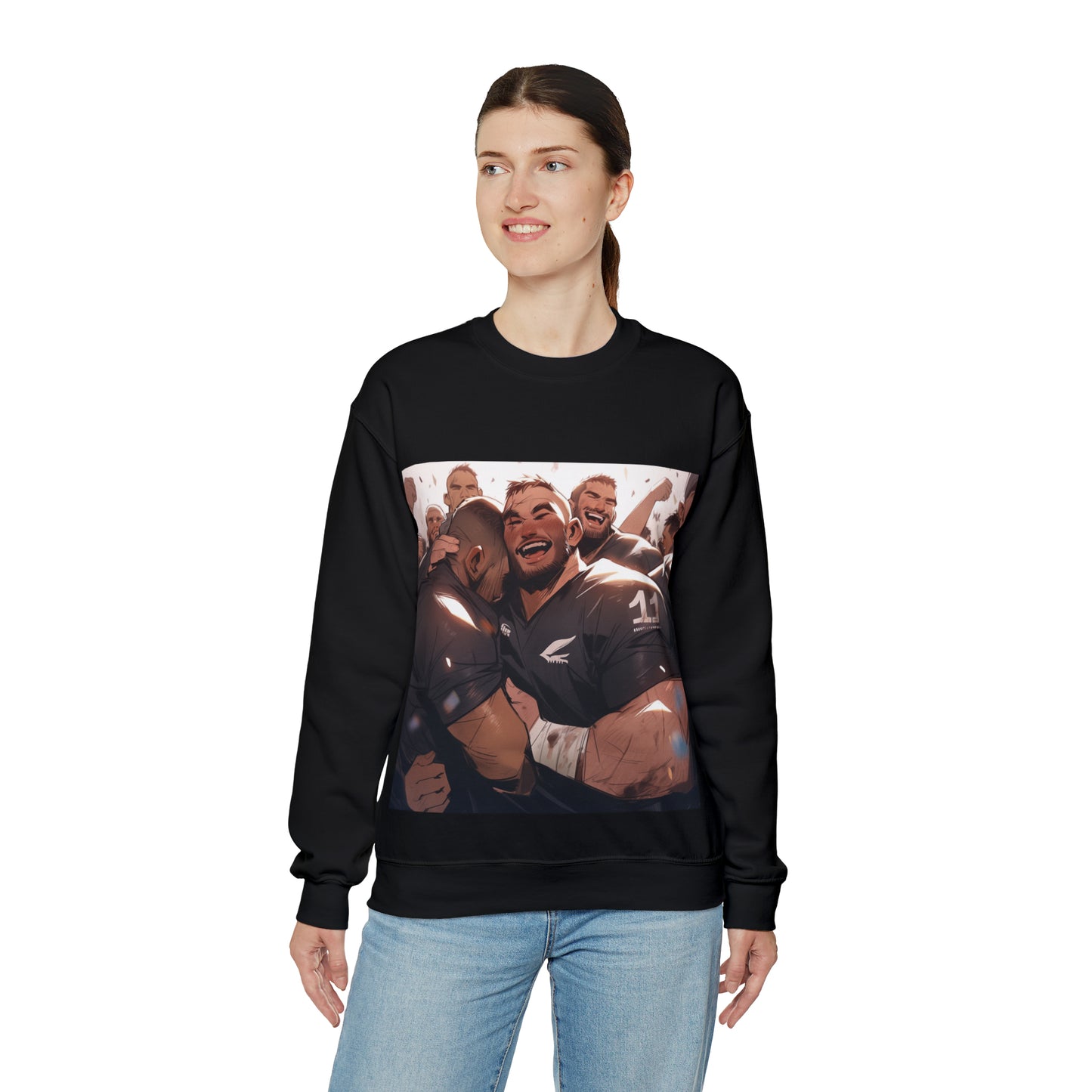 All Blacks Celebrating - black sweatshirt