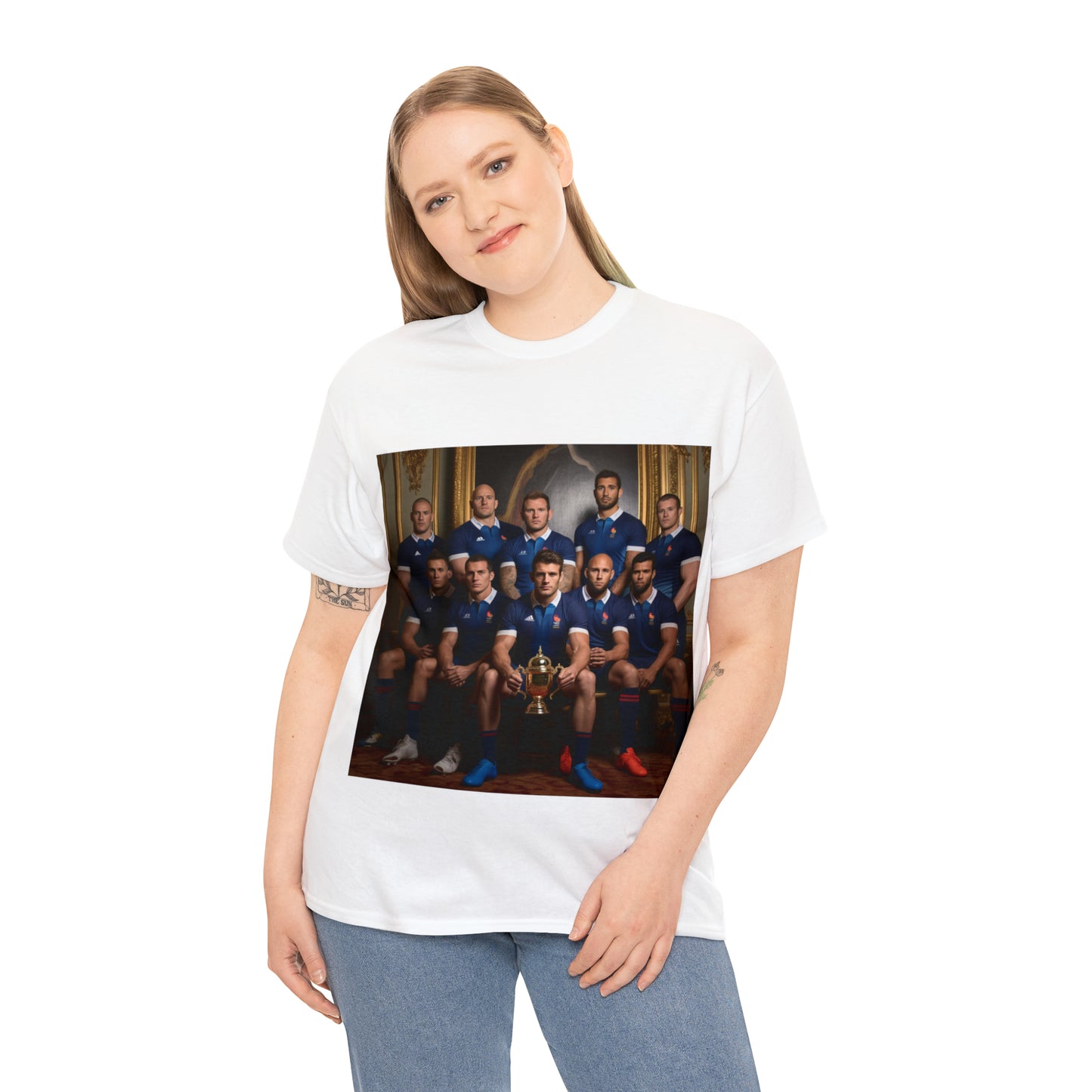 France World Cup Photoshoot - light shirts