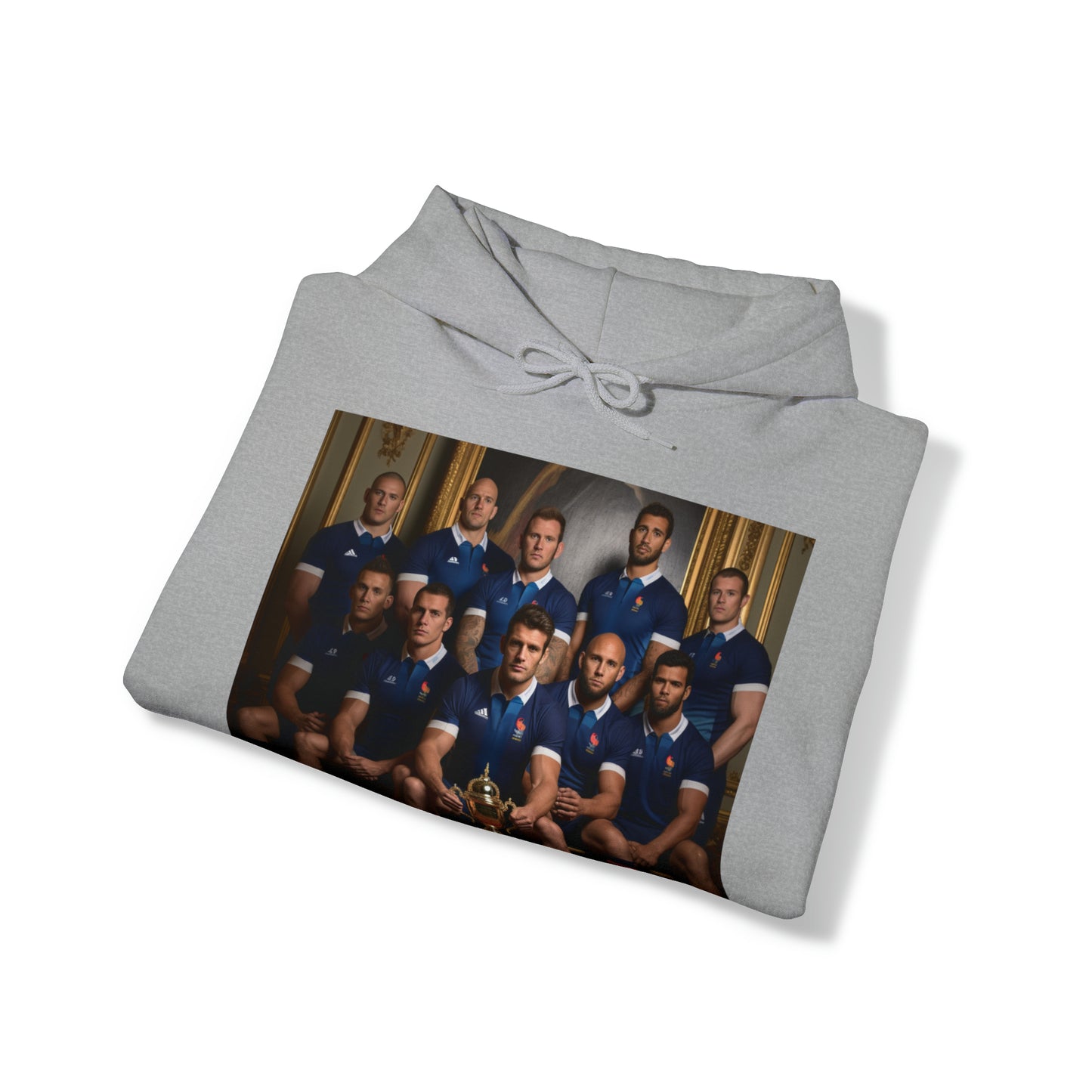 France World Cup Photoshoot - light hoodies