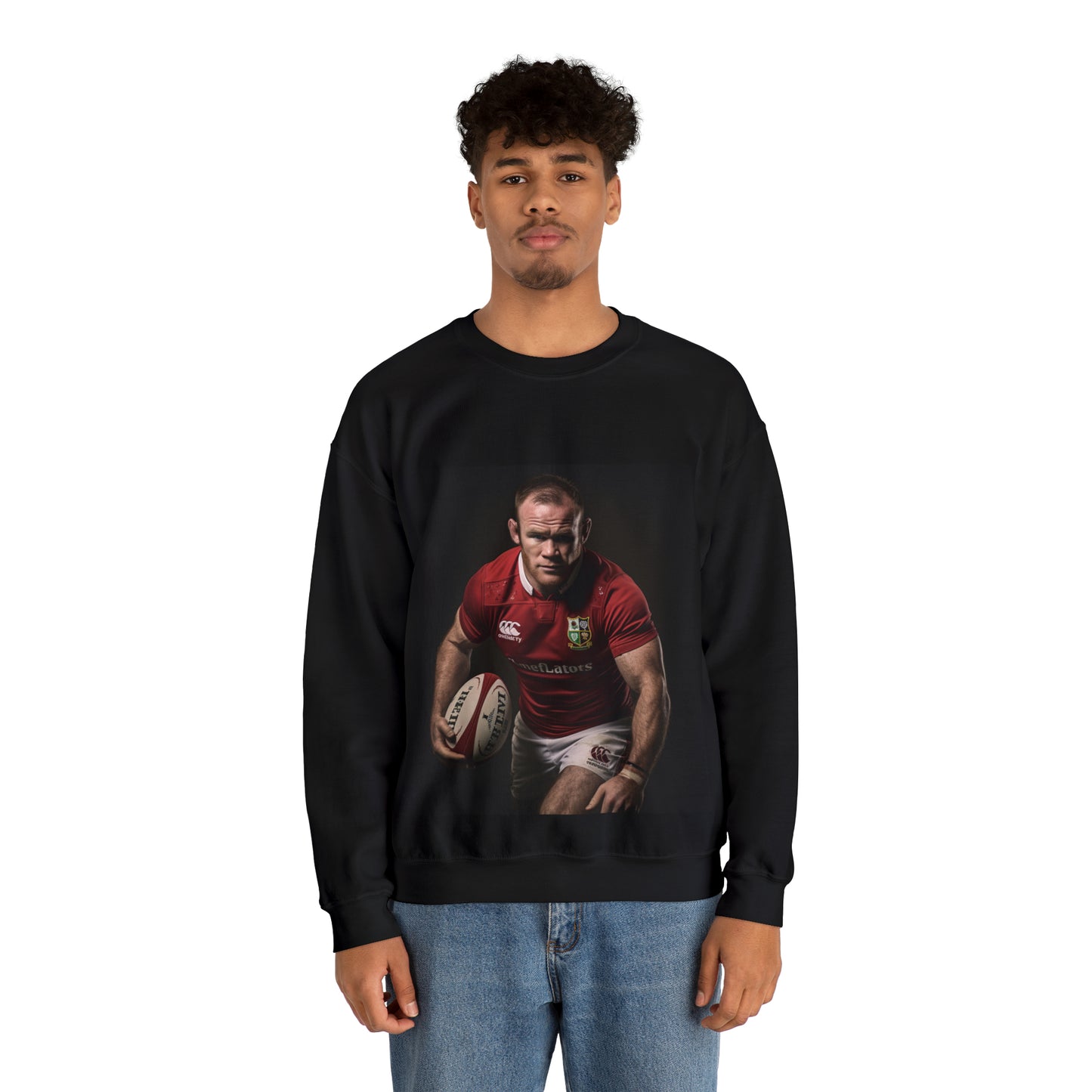 Ready Rooney - black sweatshirt