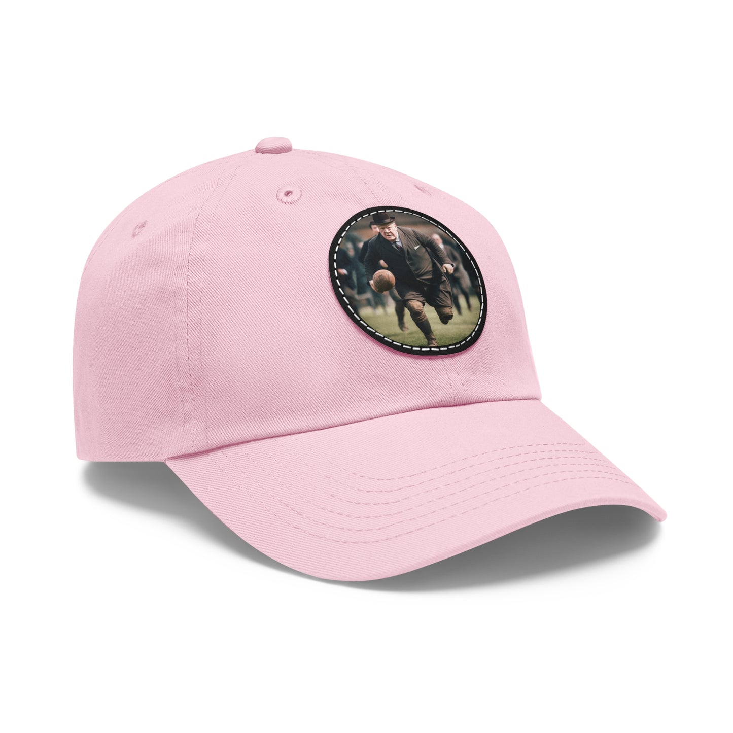 Winston Churchill Round Patch hat