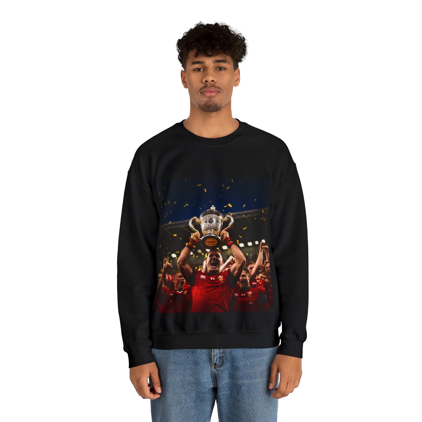 Wales Lifting RWC - black sweatshirt