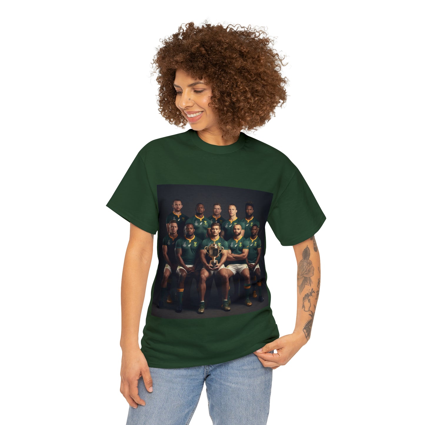 Springbok RWC photoshoot - dark shirts