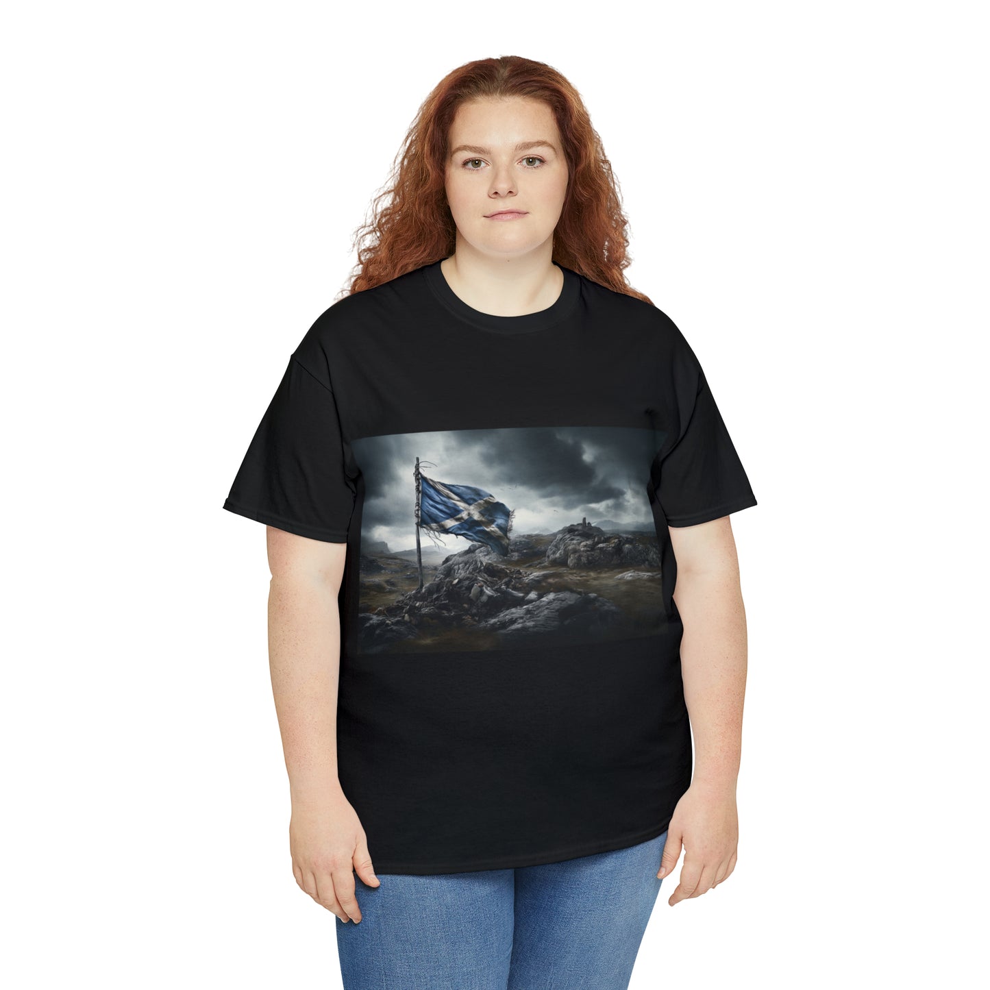 Scottish Flag - dark shirts
