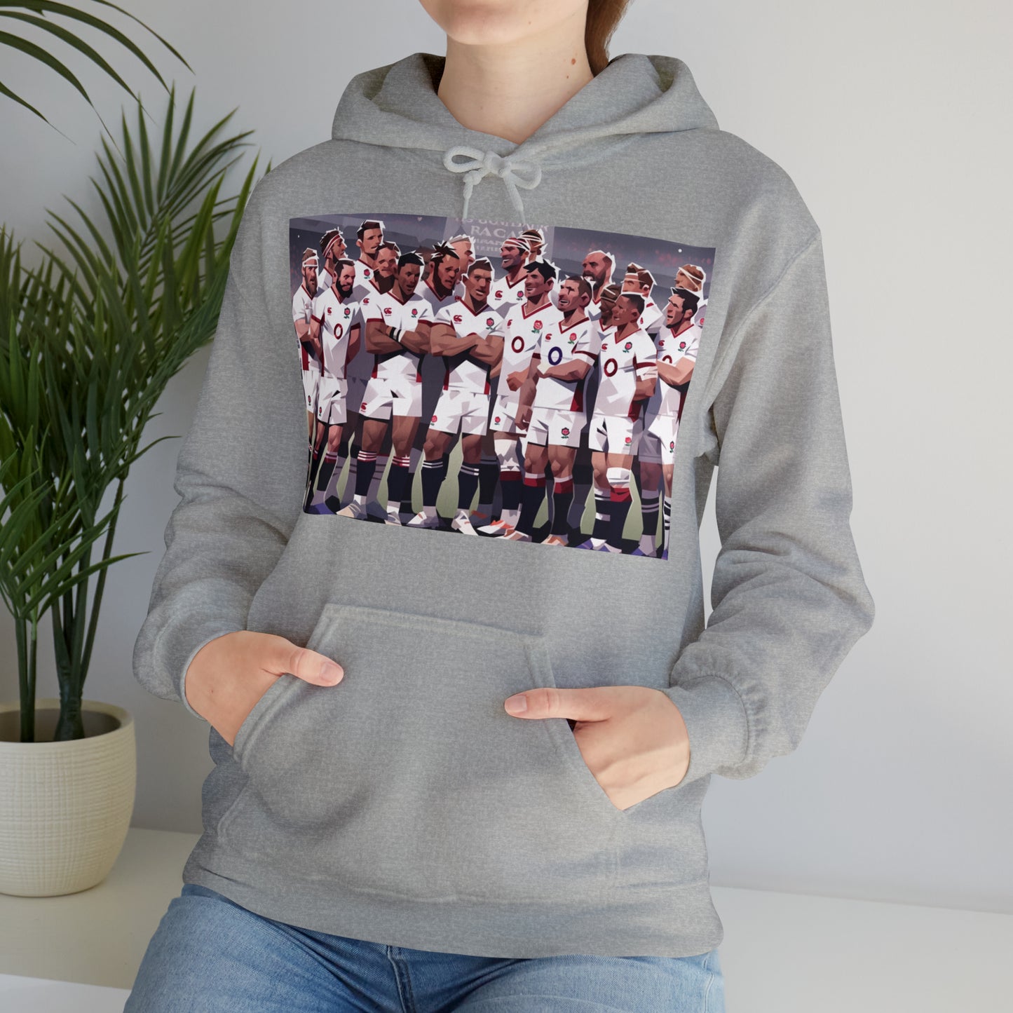 England Full Team - light hoodies