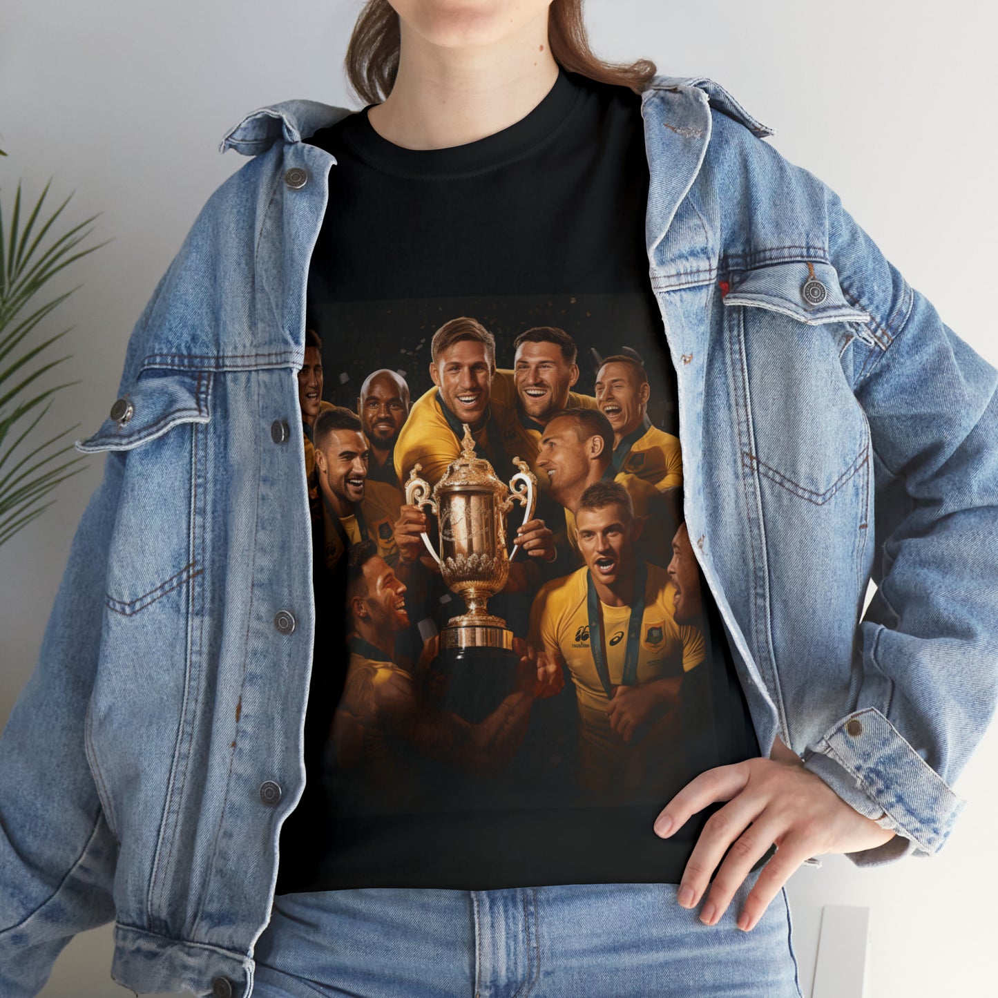 Australia lifting RWC - black shirt