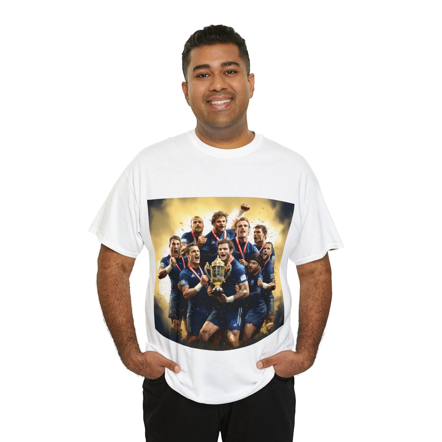 France Winning RWC 2023 - light shirts