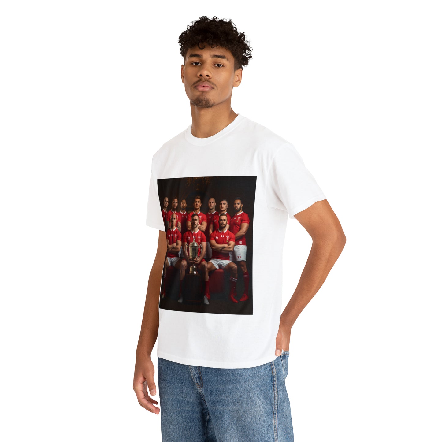 Wales RWC Photoshoot - light shirts