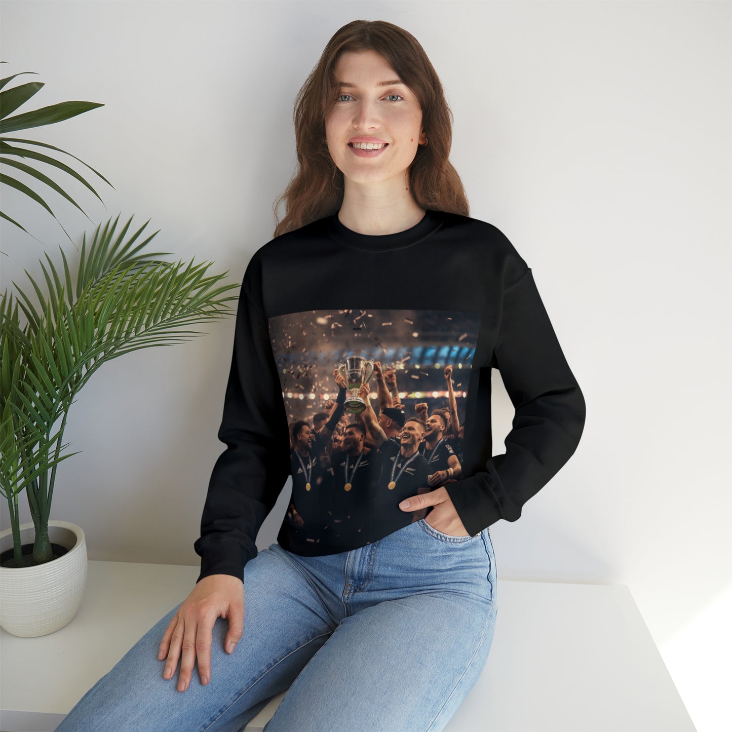 All Blacks World Cup Celebration - black sweatshirt