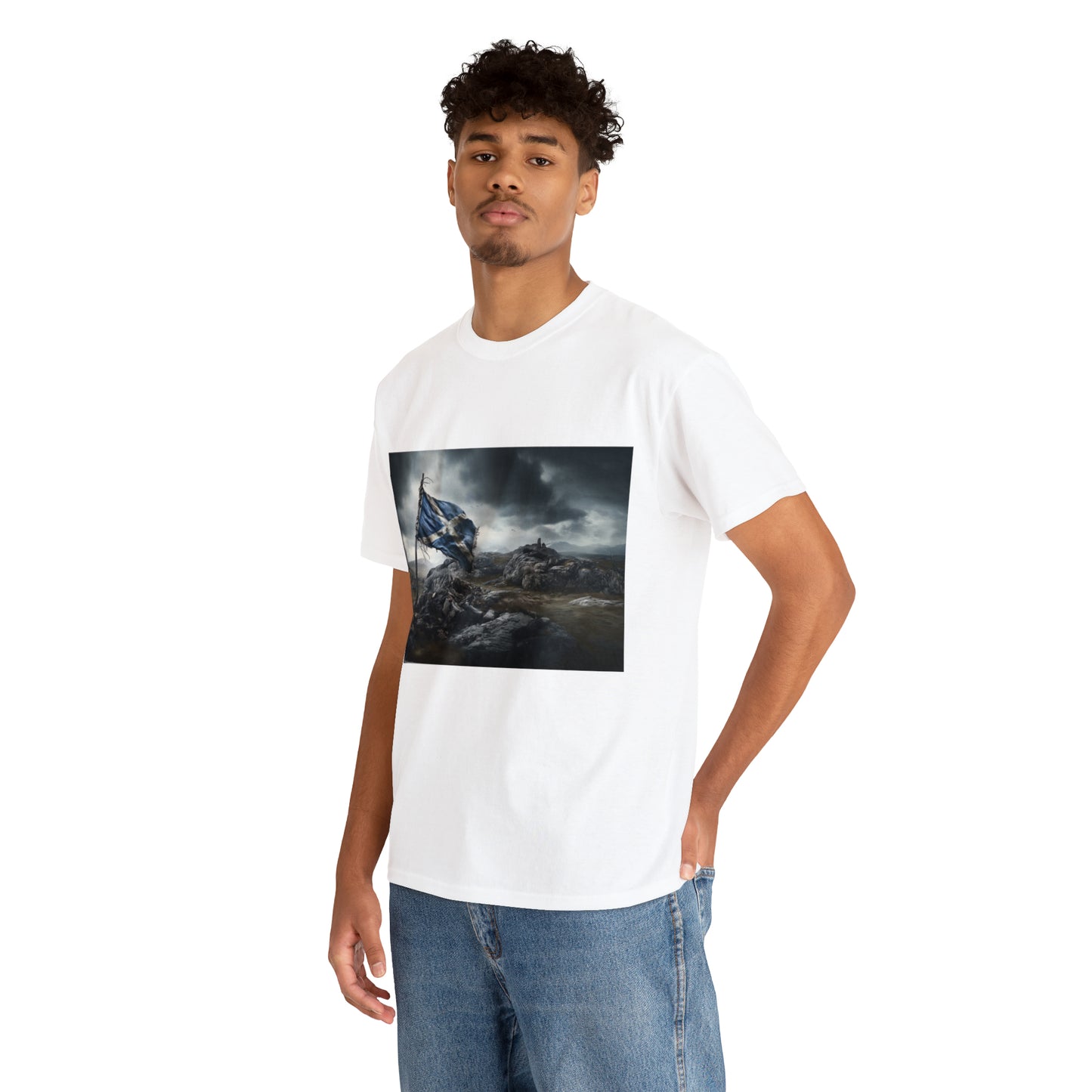 Scottish Flag - light shirts