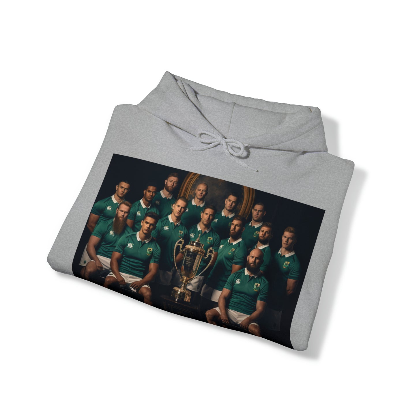 Ireland World Cup photoshoot - light hoodies