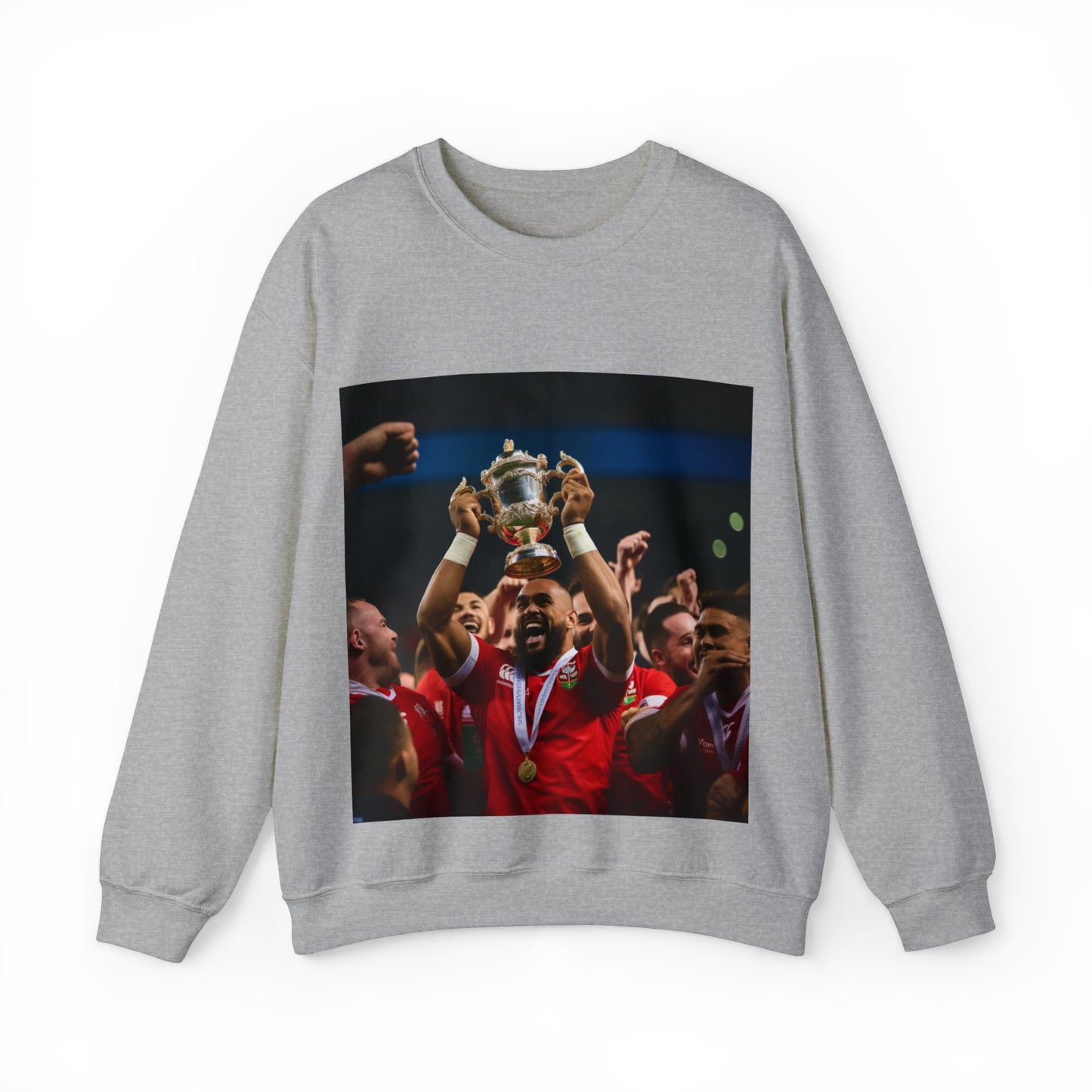 Tonga lifting the RWC - light sweatshirts