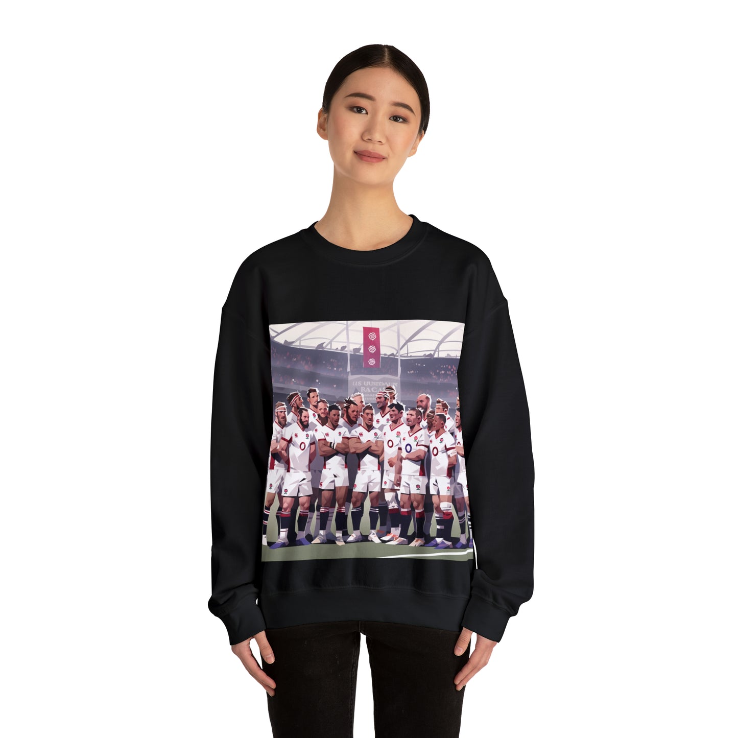 England Full Team - black sweatshirt