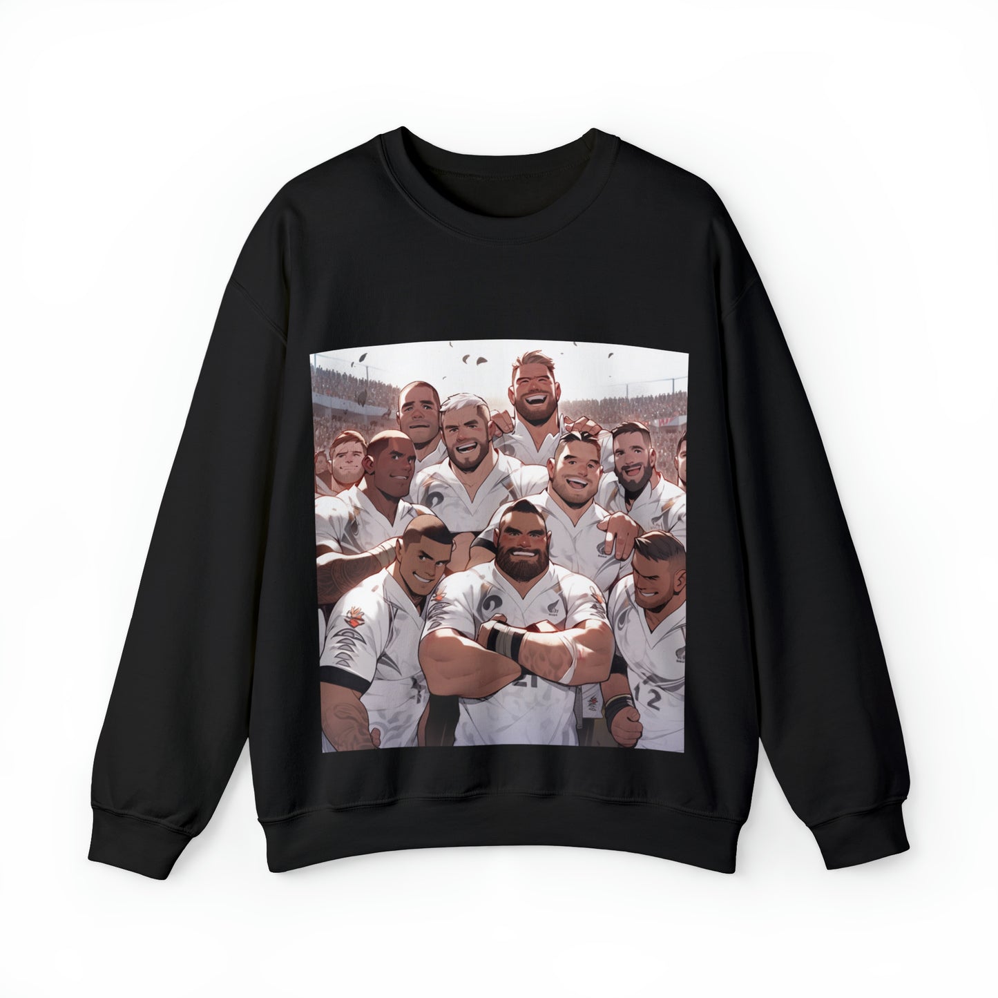 Comic book Fiji - black sweatshirt