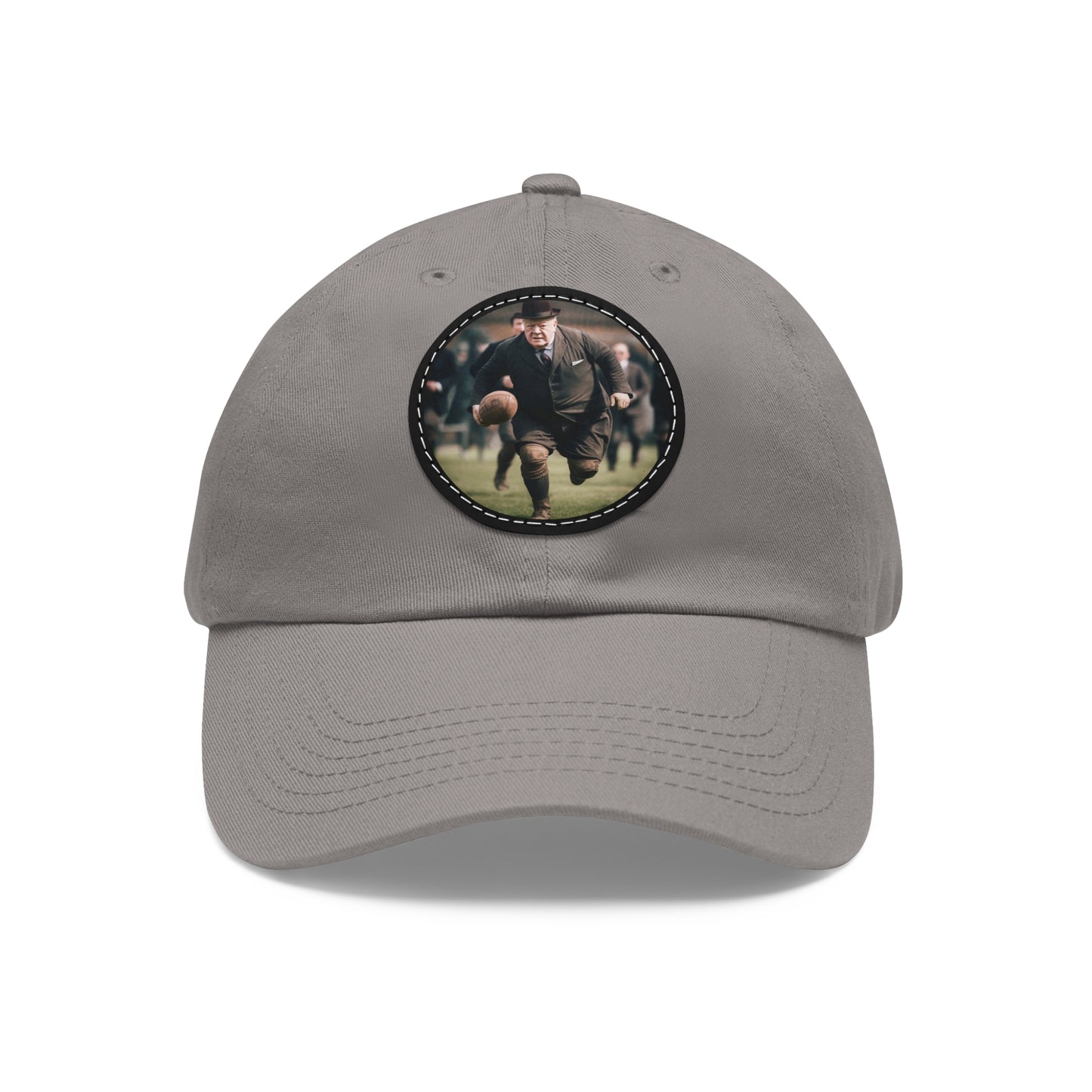 Winston Churchill Round Patch hat