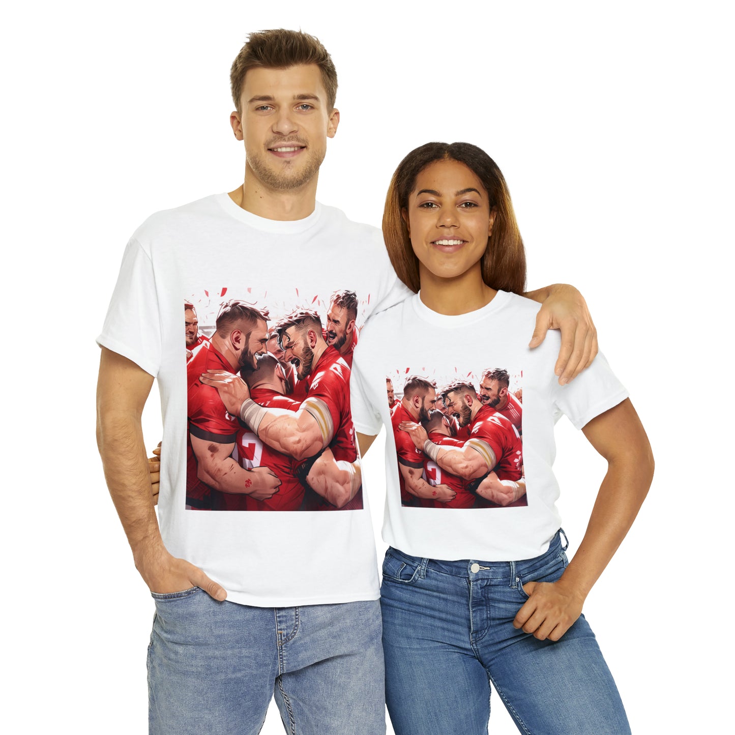 Post Match Wales - light shirts