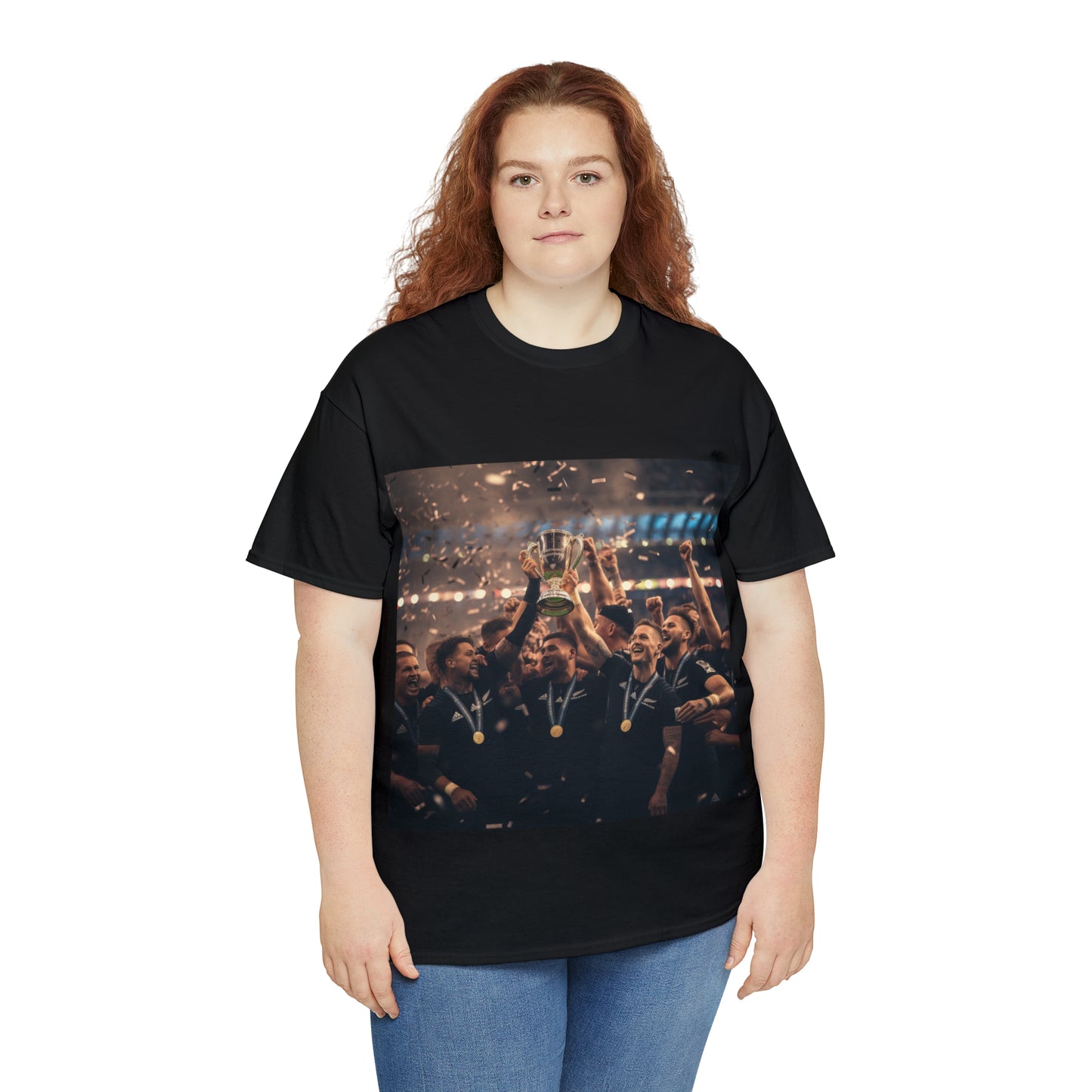 All Blacks World Cup Celebration - black shirt