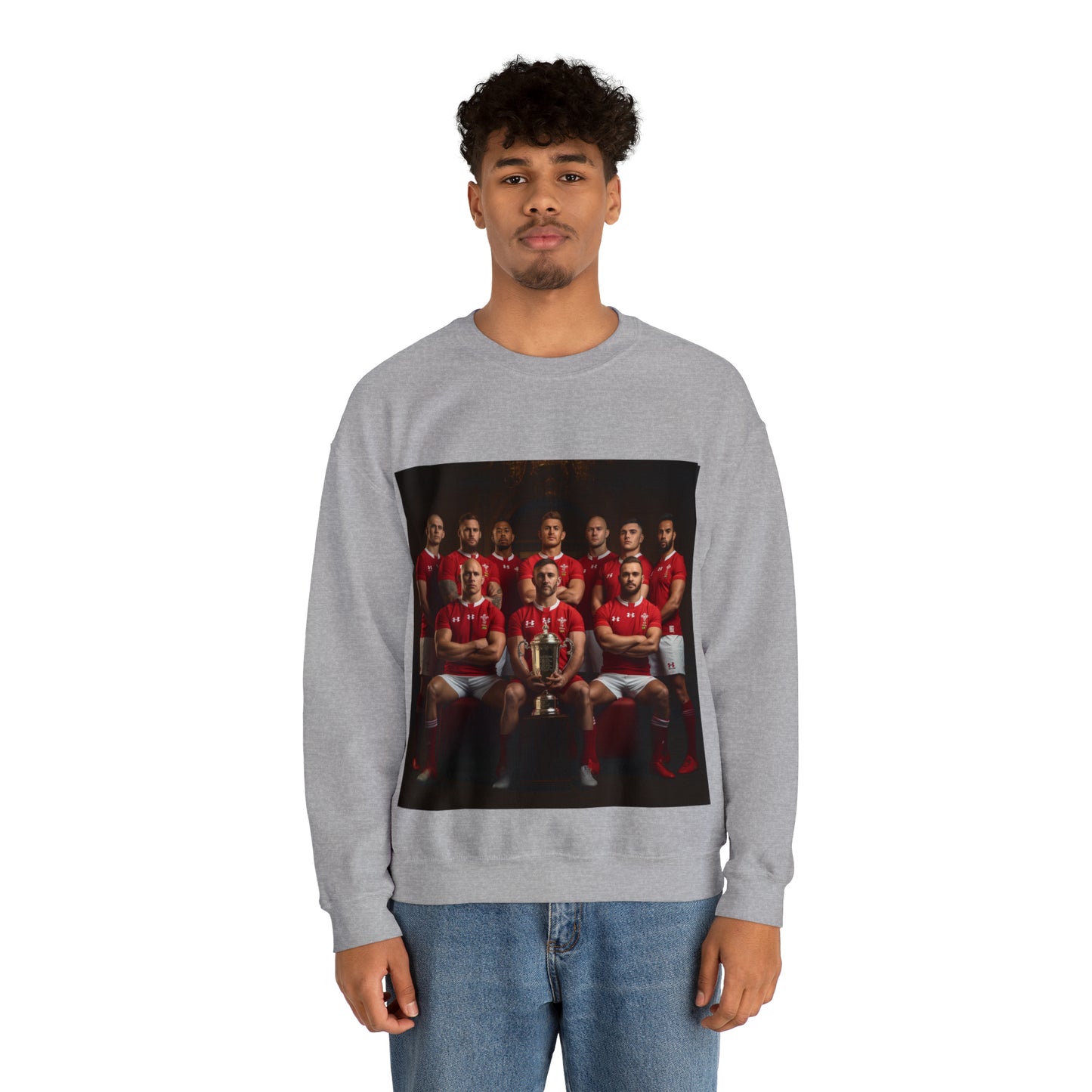 Wales RWC Photoshoot - light sweatshirts
