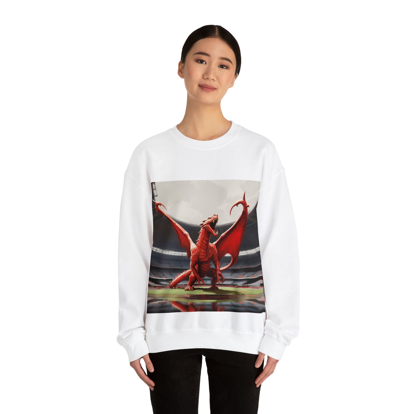Welsh Dragon - light sweatshirts