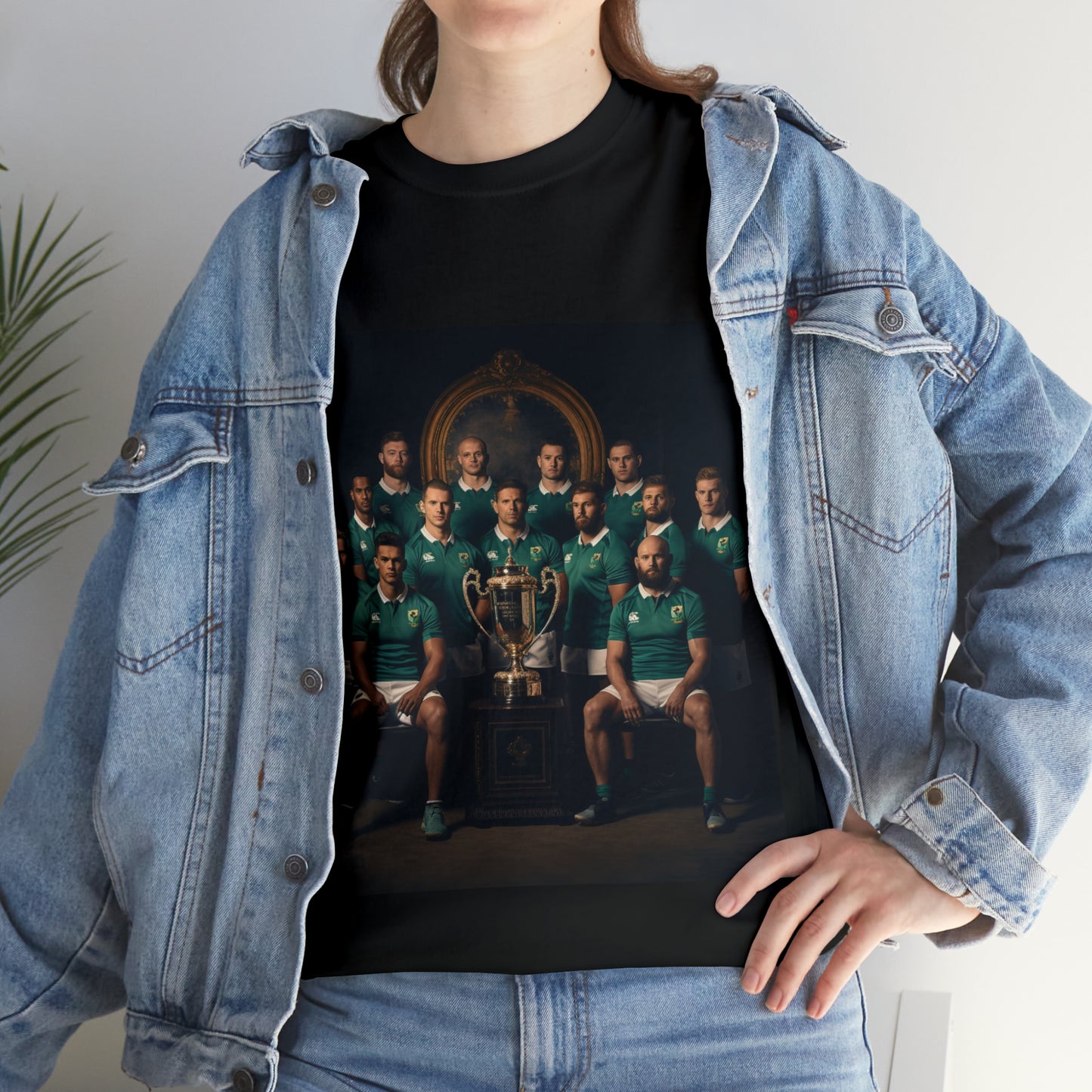 Ireland World Cup photoshoot - dark shirts