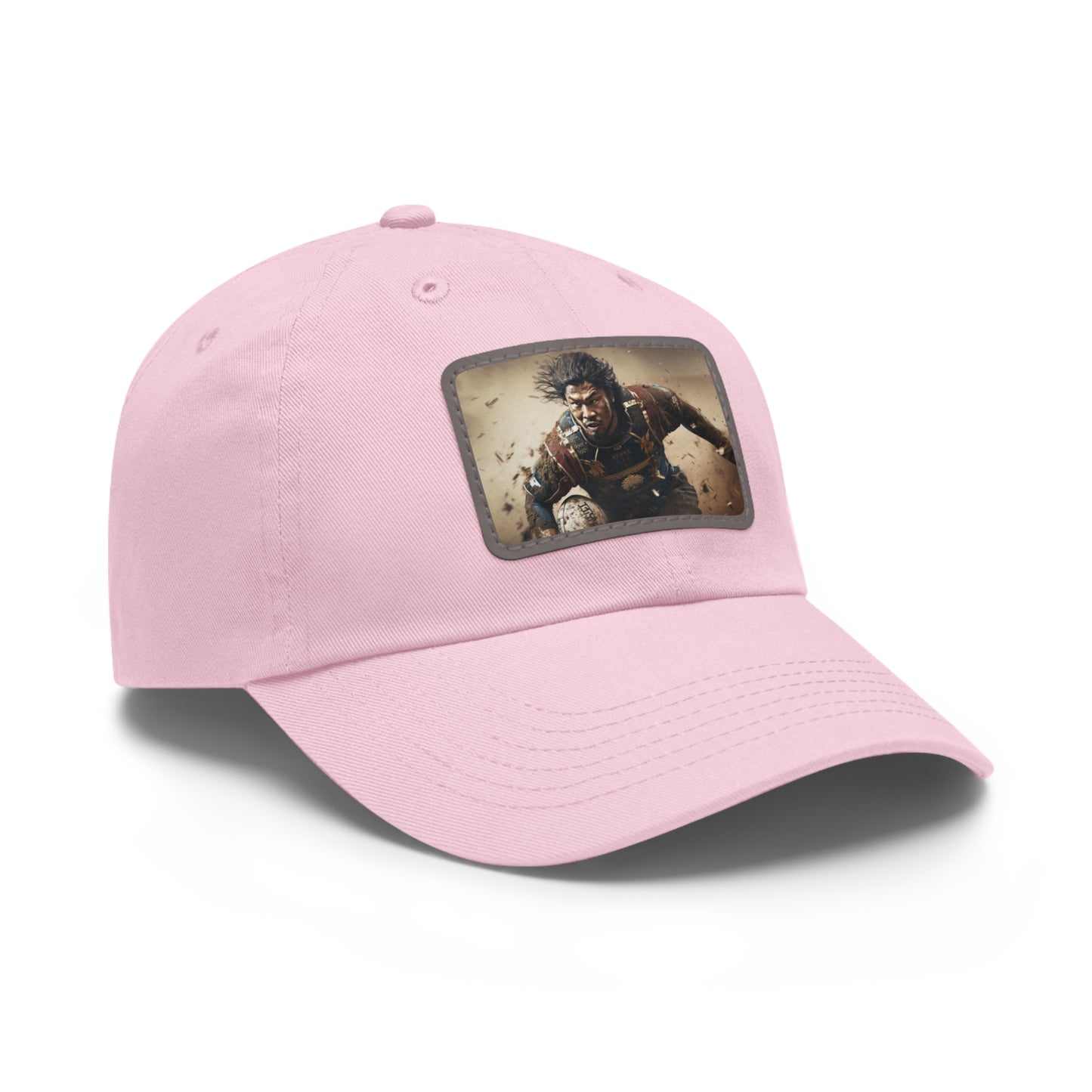 Samurai Rectangle Leather Patch Hat