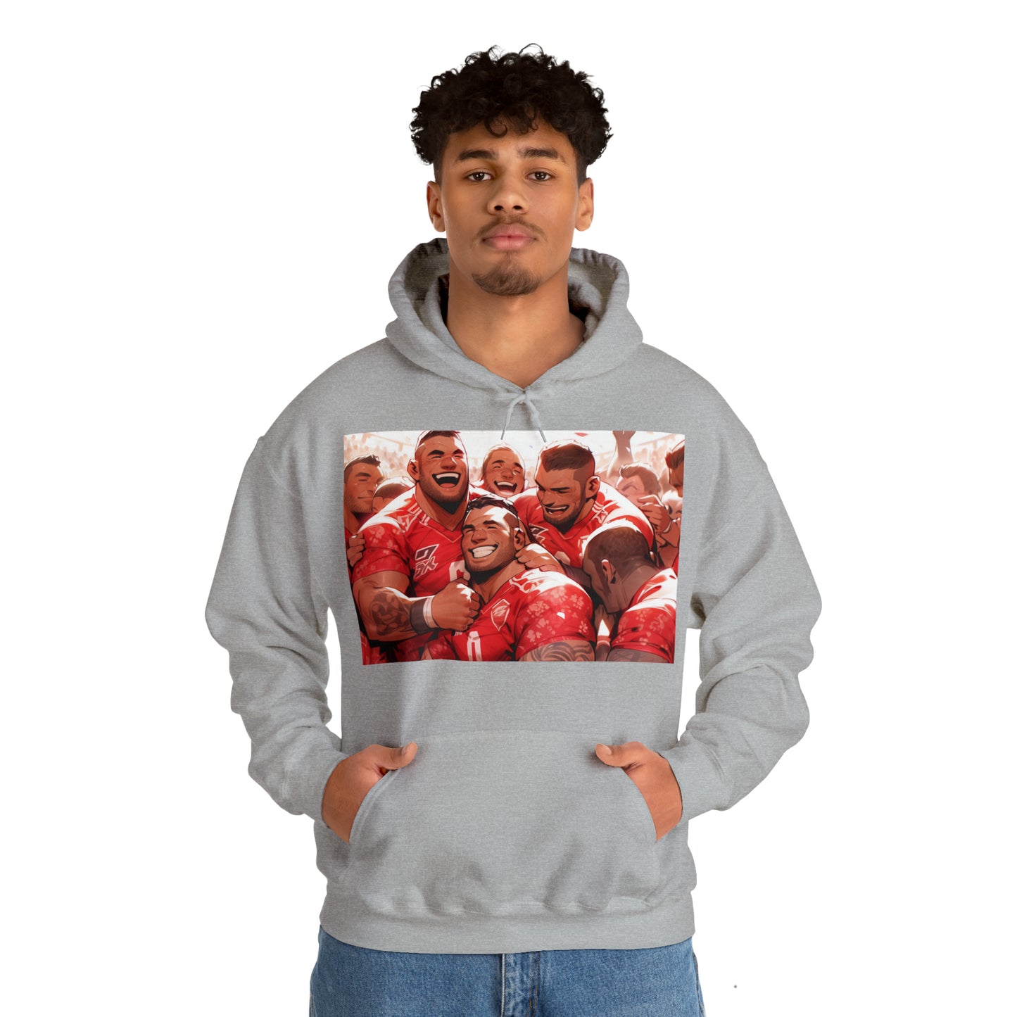 Happy Tonga - light hoodies