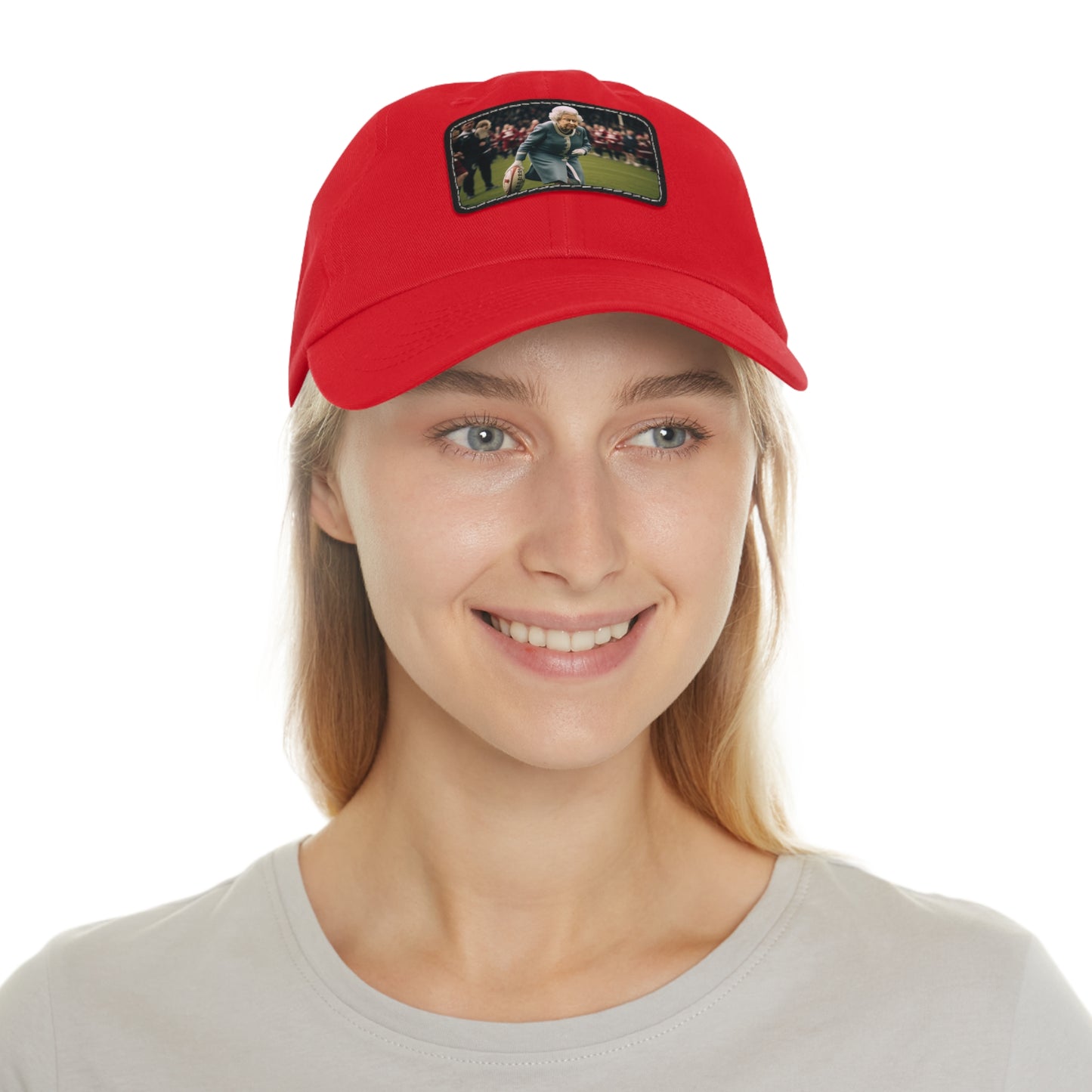 Queen Elizabeth Rectangle Patch hat