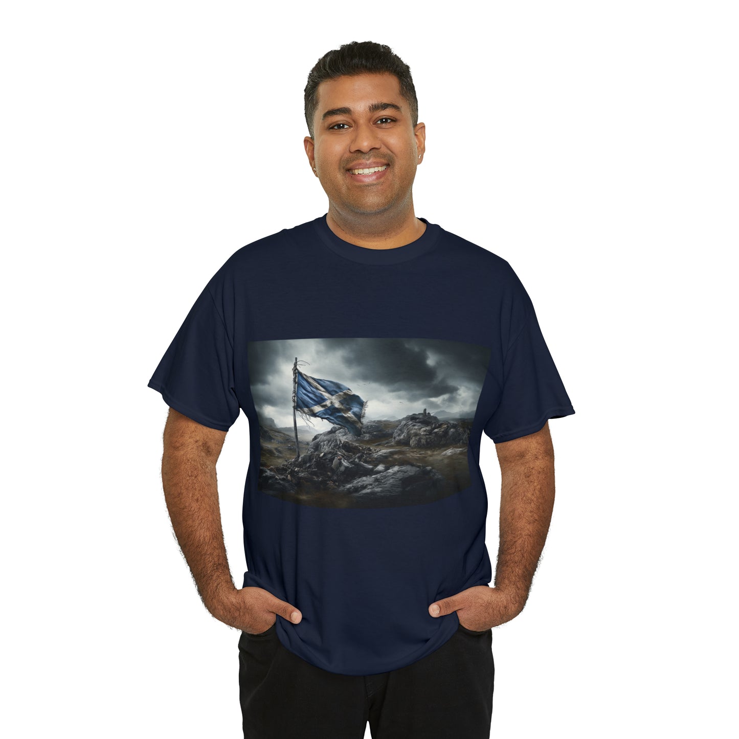 Scottish Flag - dark shirts