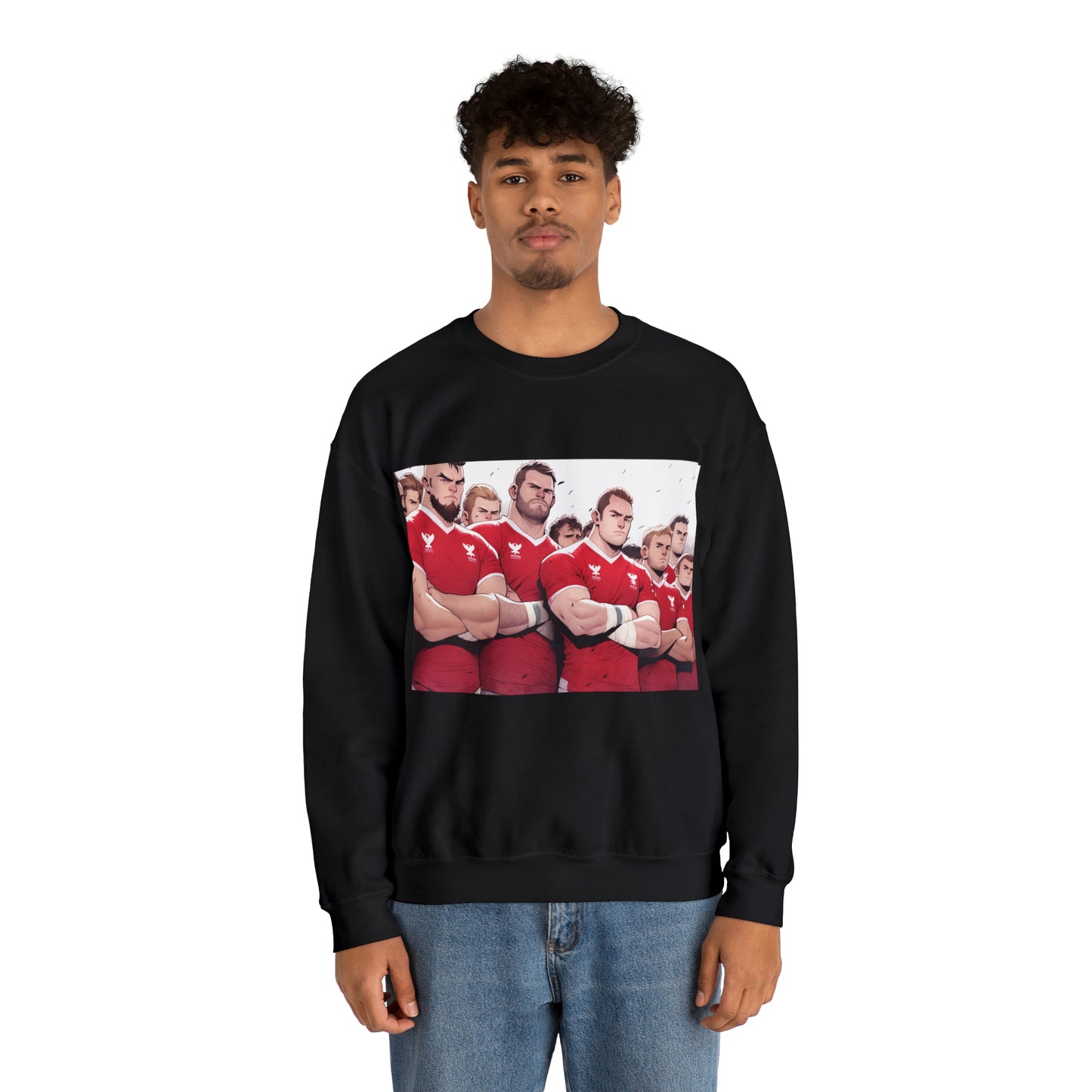 Ready Wales - black sweatshirt