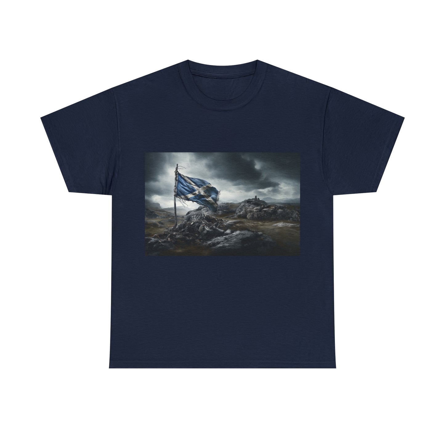 Scottish Flag - dark shirts