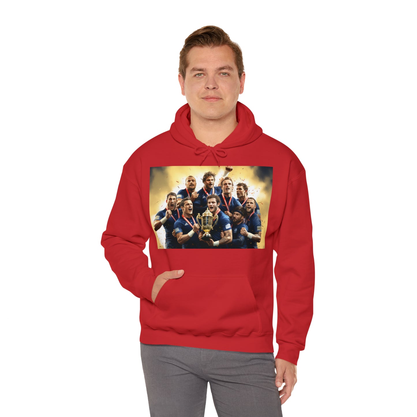 France Winning RWC 2023 - dark hoodies