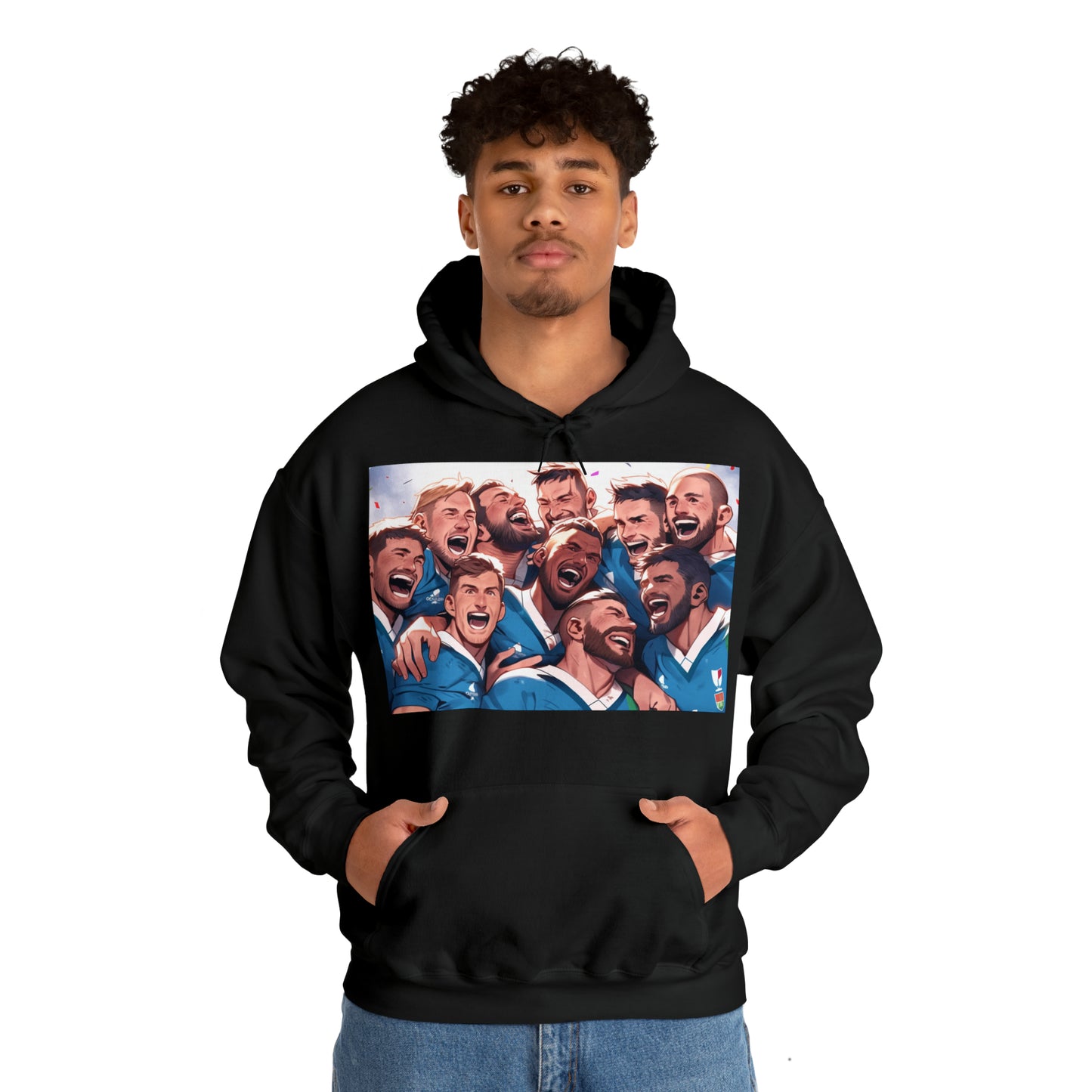 Italy Celebrating - dark hoodies
