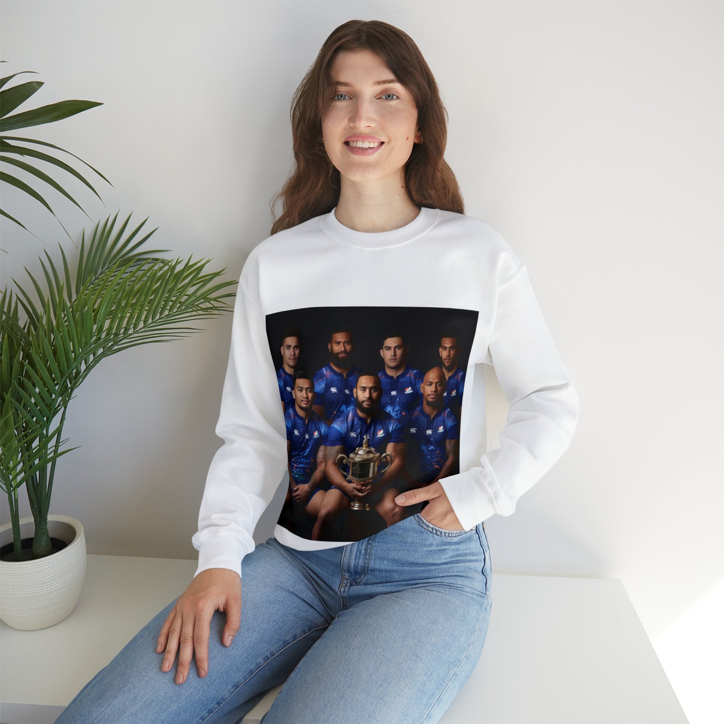Samoa RWC Photoshoot - light sweatshirts