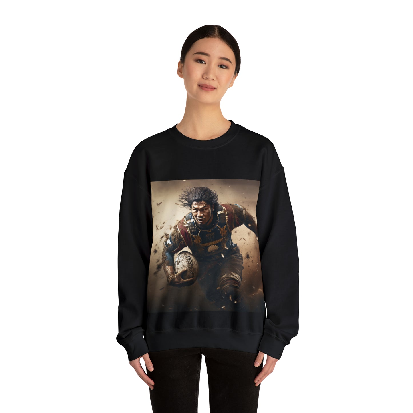 Rugby Samurai - black sweatshirt