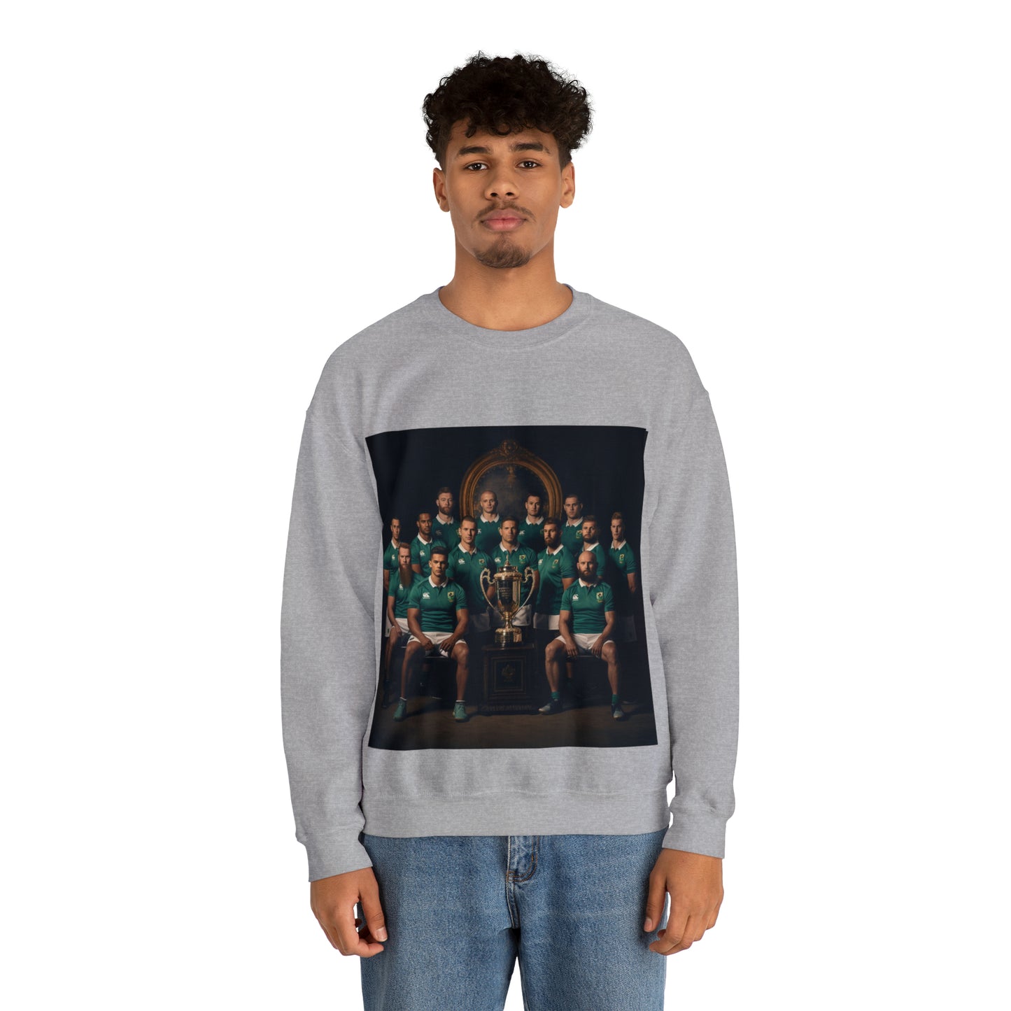 Ireland World Cup photoshoot - light sweatshirts