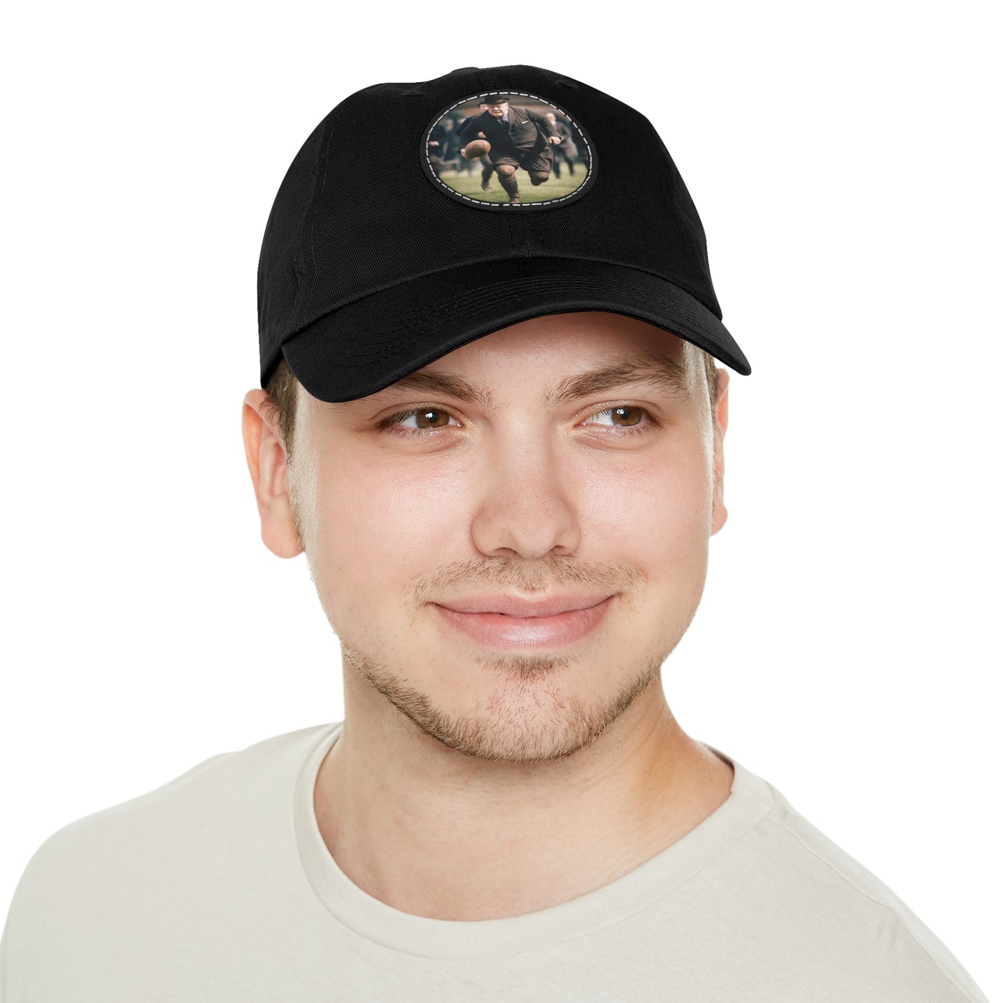 Winston Churchill Round Patch hat