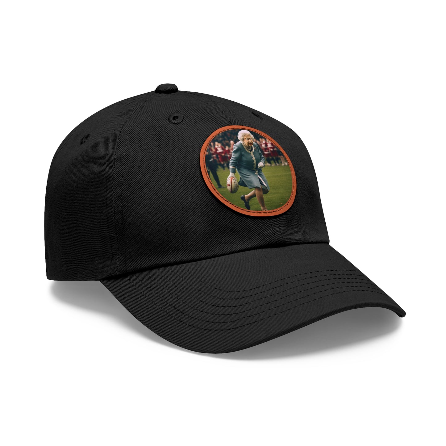 Queen Elizabeth Round Patch hat