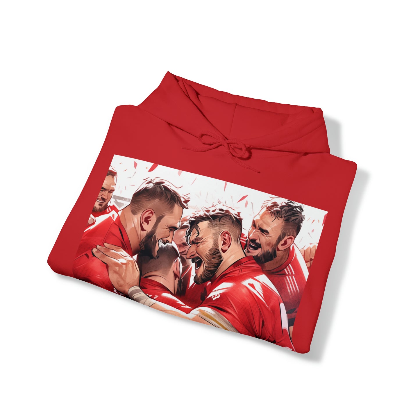 Post Match Wales - dark hoodies