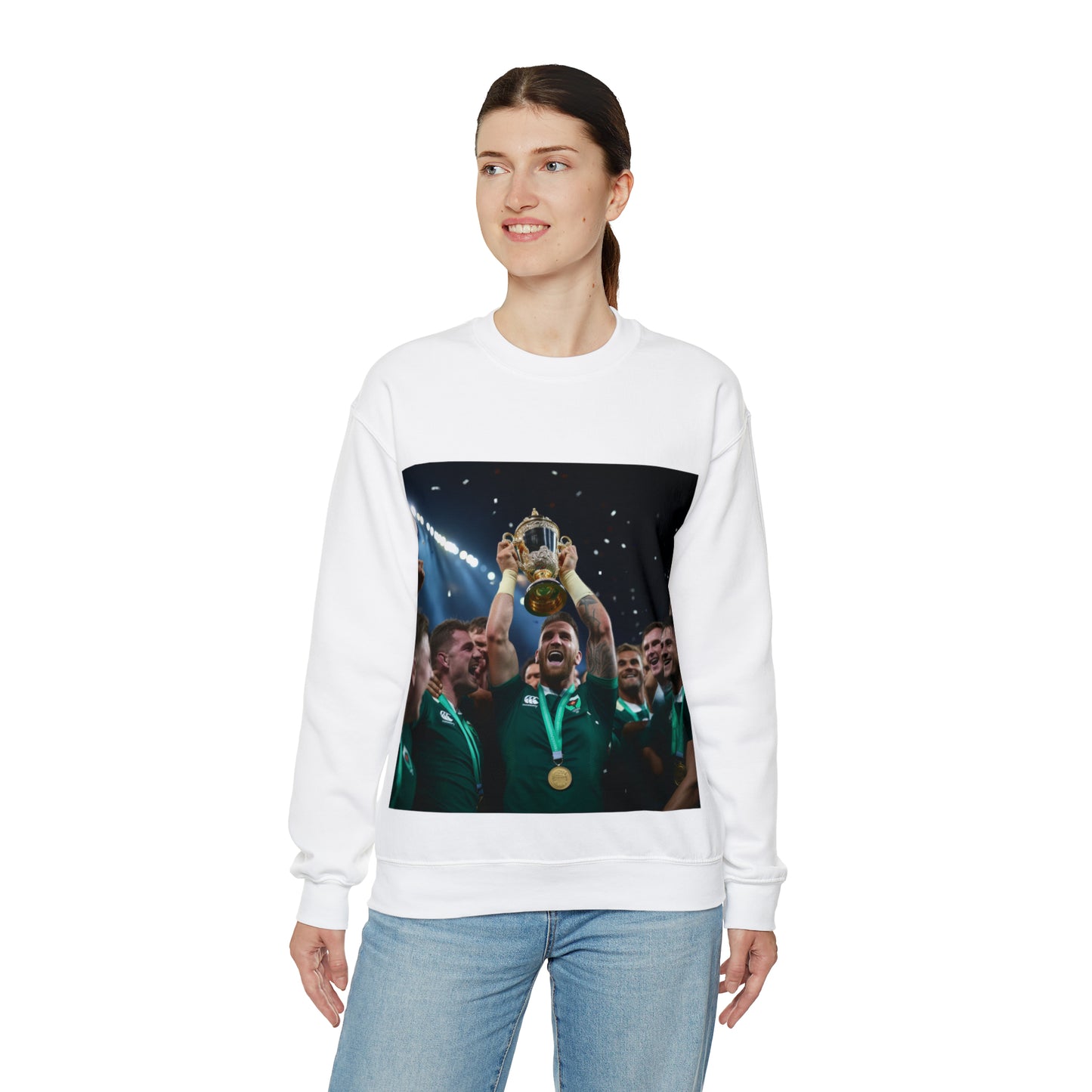 Ireland lifting the RWC - light sweatshirts