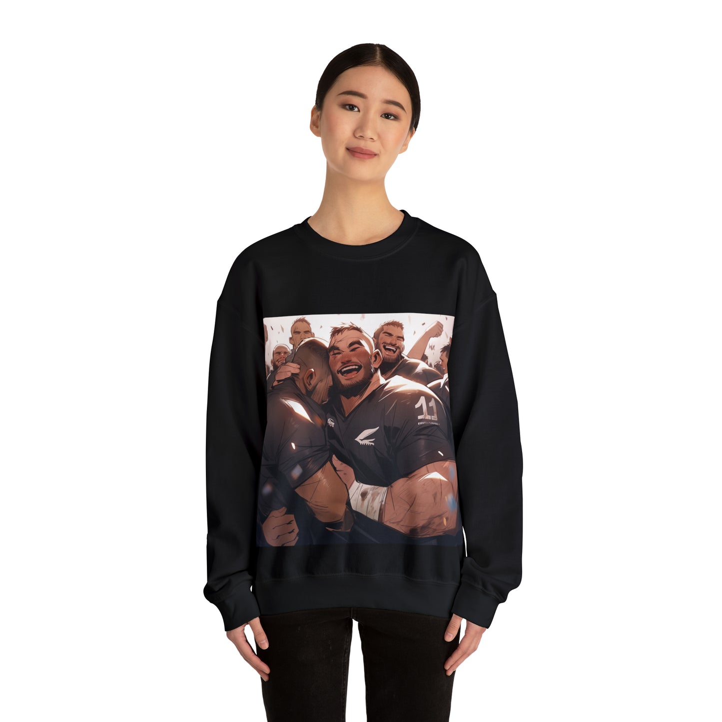 All Blacks Celebrating - black sweatshirt