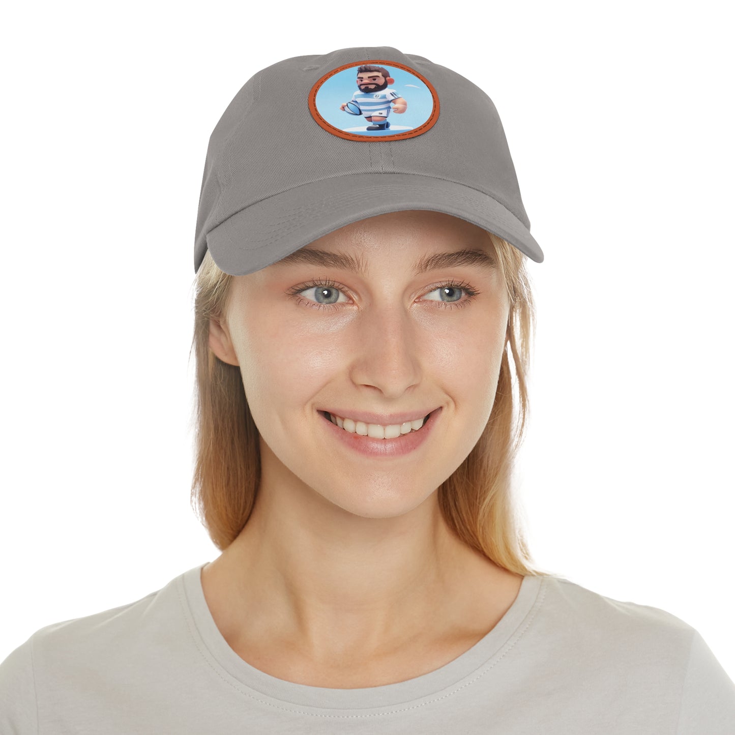Pumas Round Leather Patch Hat