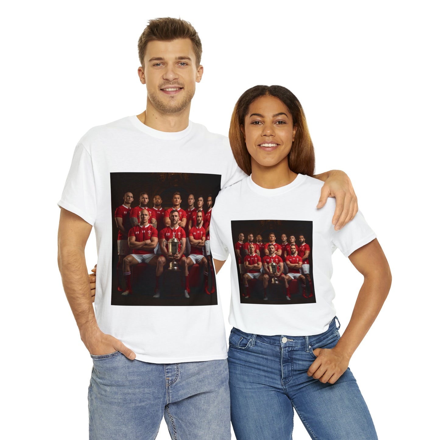 Wales RWC Photoshoot - light shirts