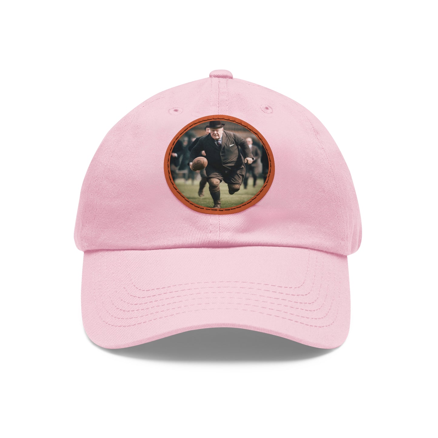 Winston Churchill Round Patch hat