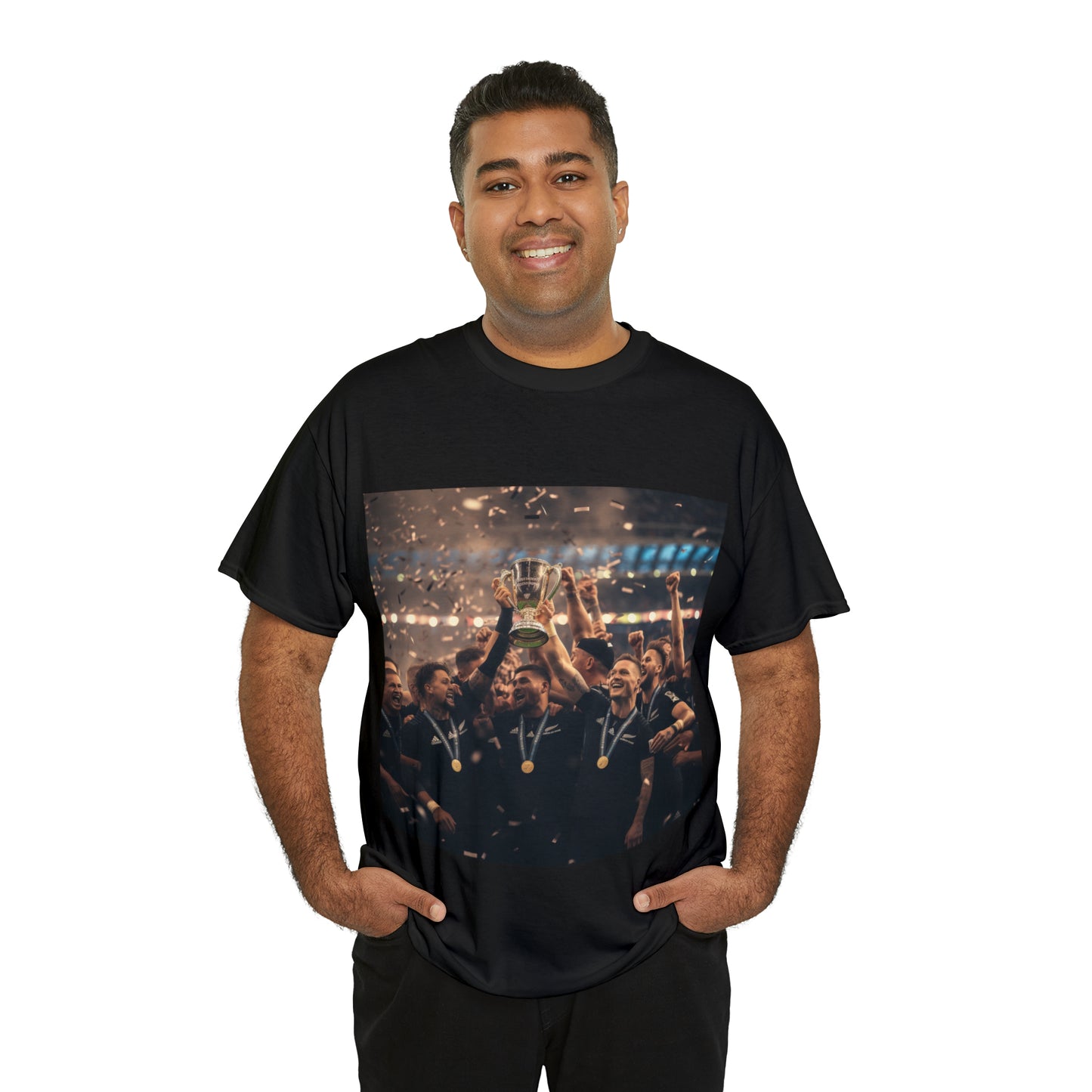 All Blacks World Cup Celebration - black shirt
