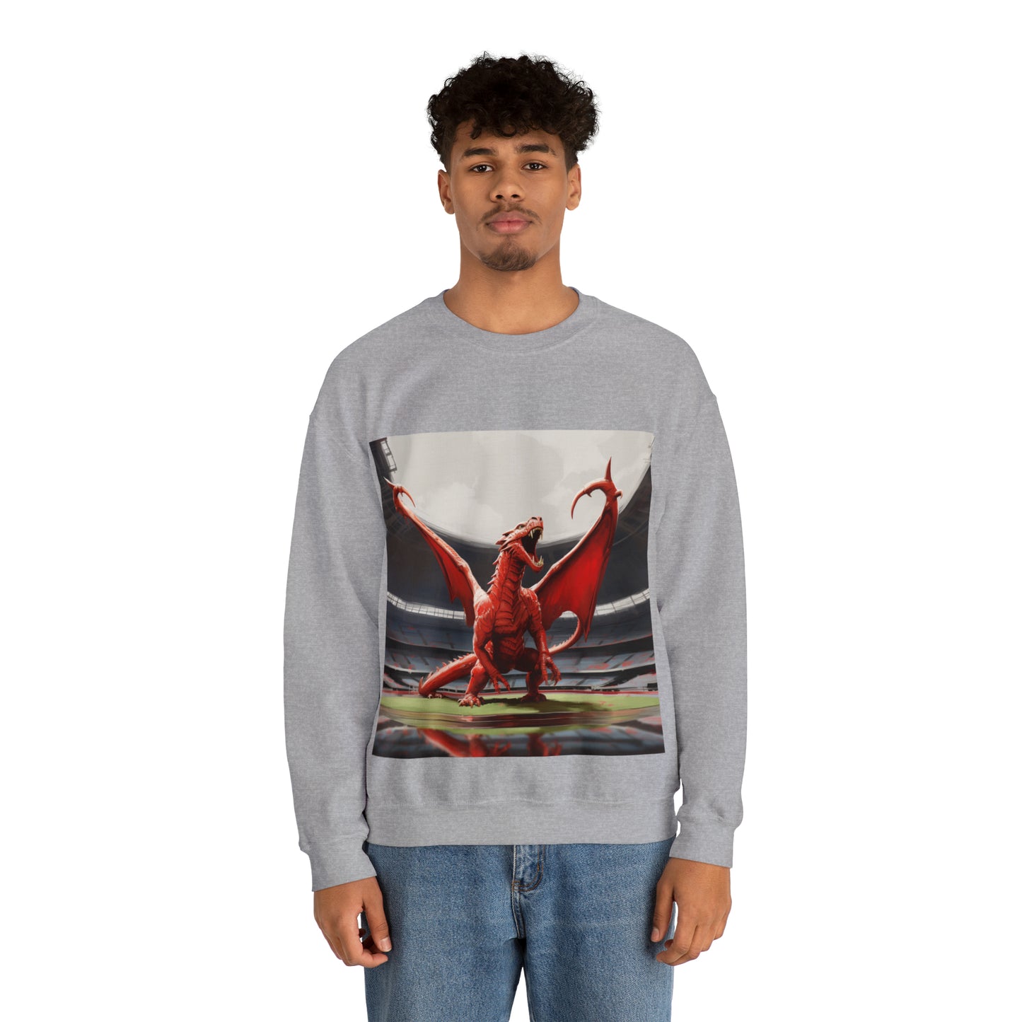 Welsh Dragon - light sweatshirts