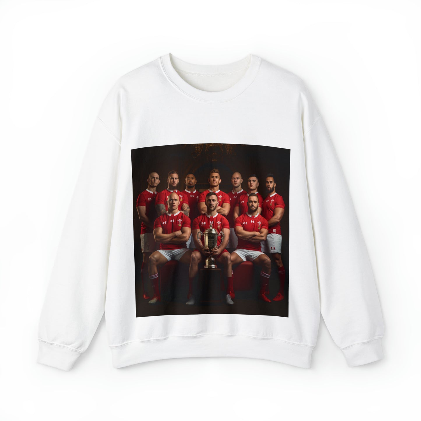 Wales RWC Photoshoot - light sweatshirts